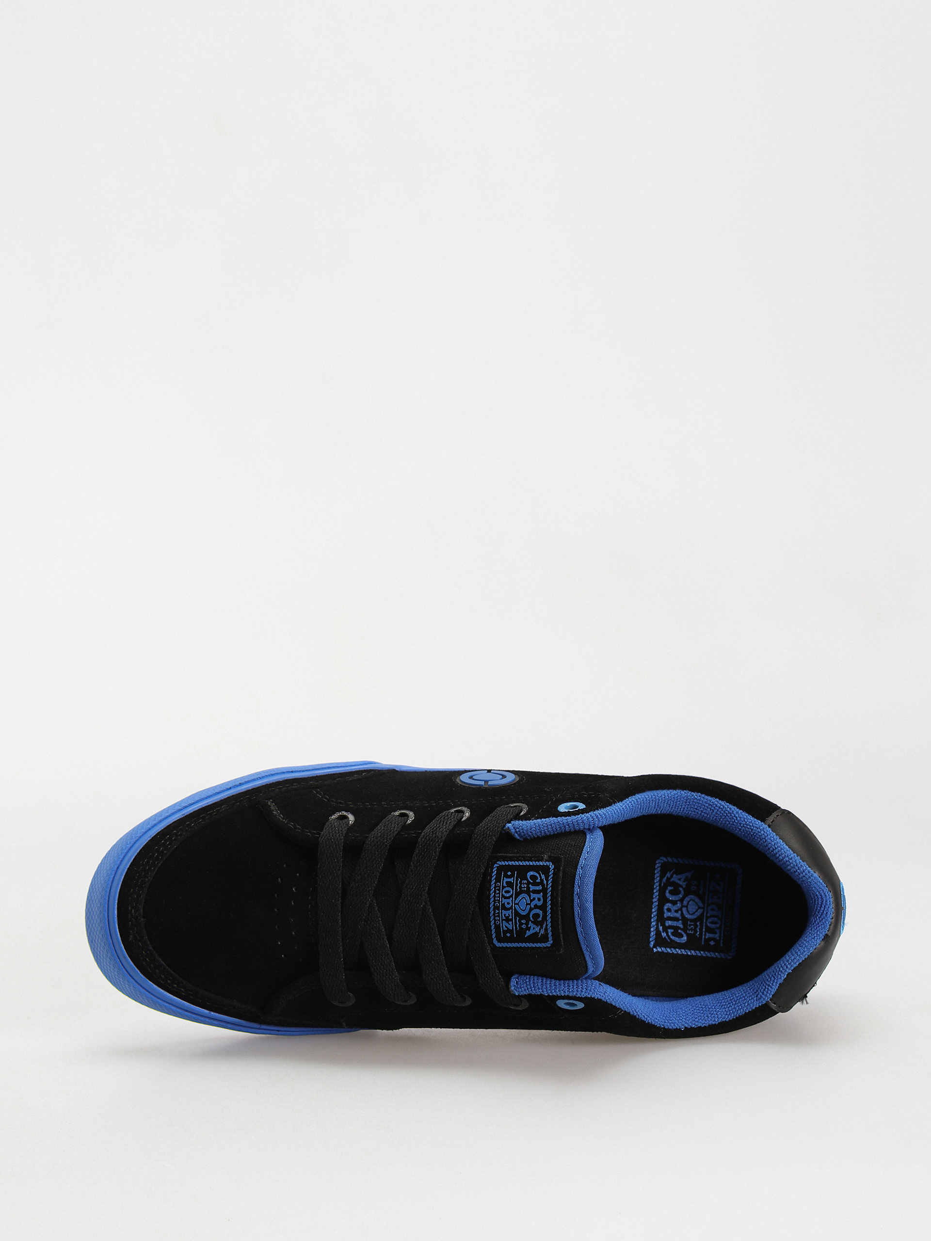 Black and blue shoes best sale