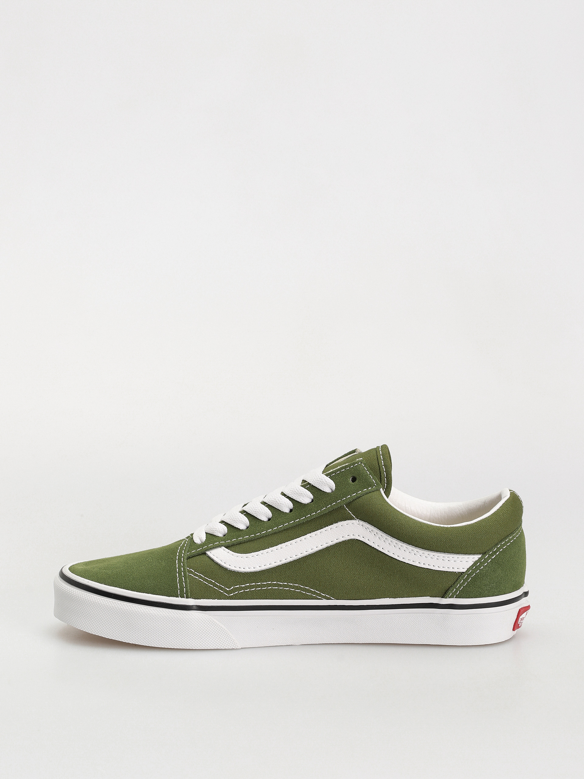 Vans Old Skool Shoes (color theory pesto)