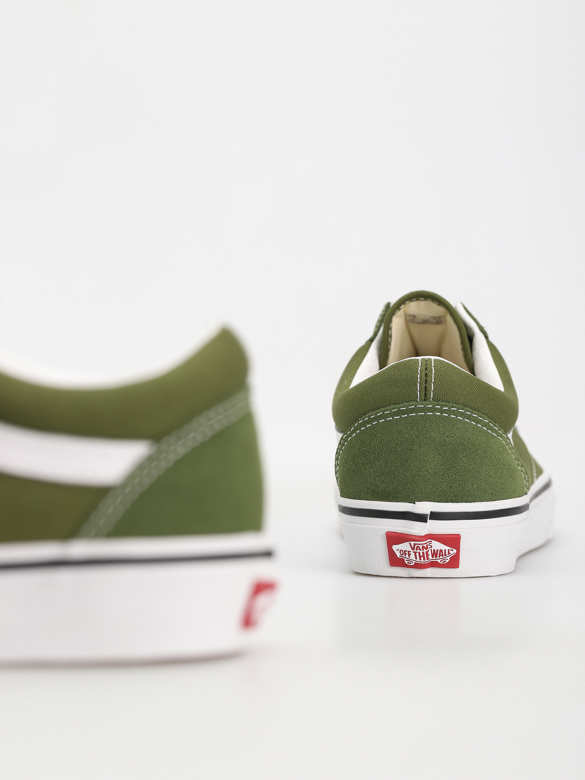 Vans Old Skool Shoes (color theory pesto)