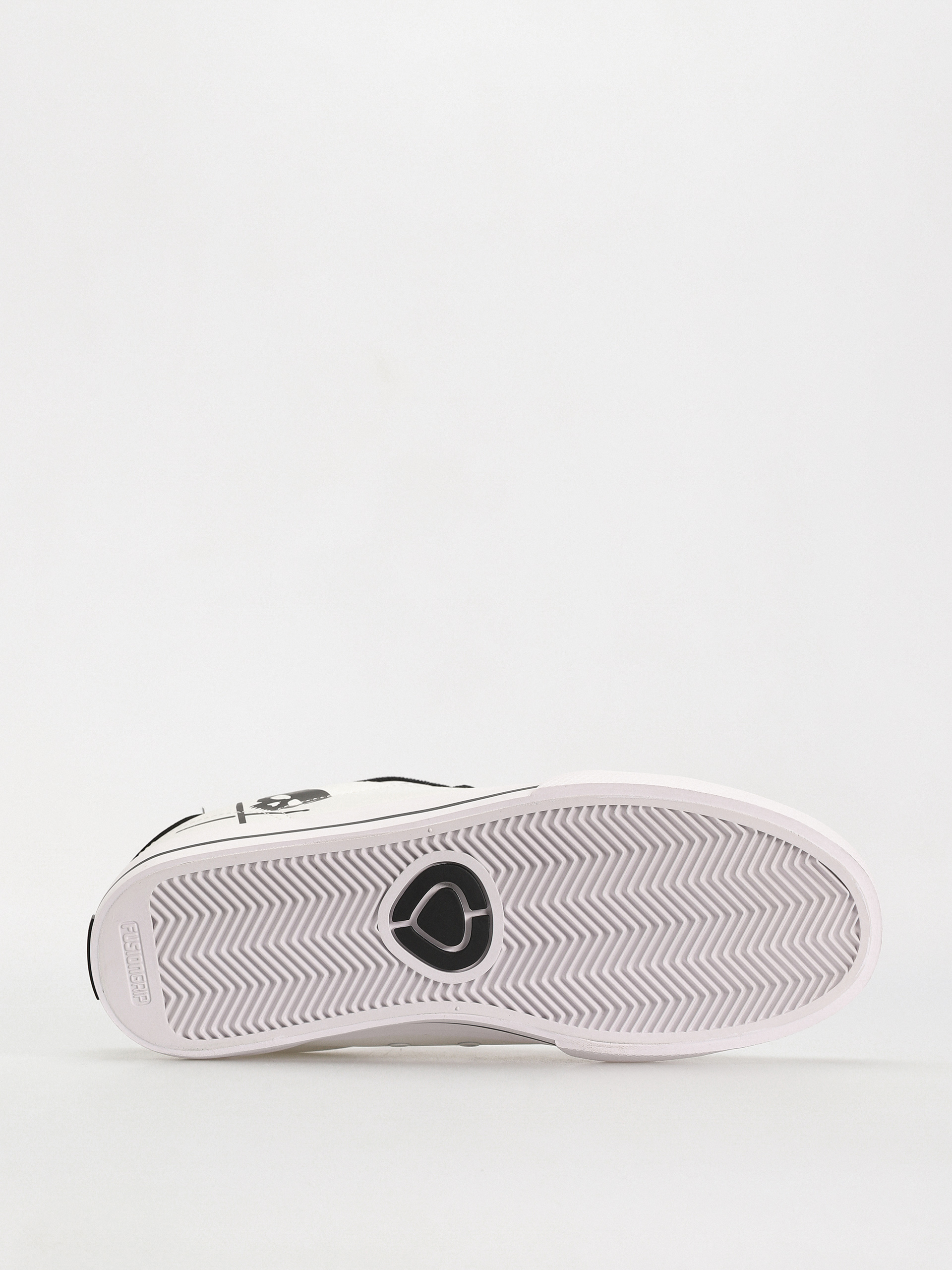 Circa Buckler Sk Shoes (white/black/pu leather/canvas)