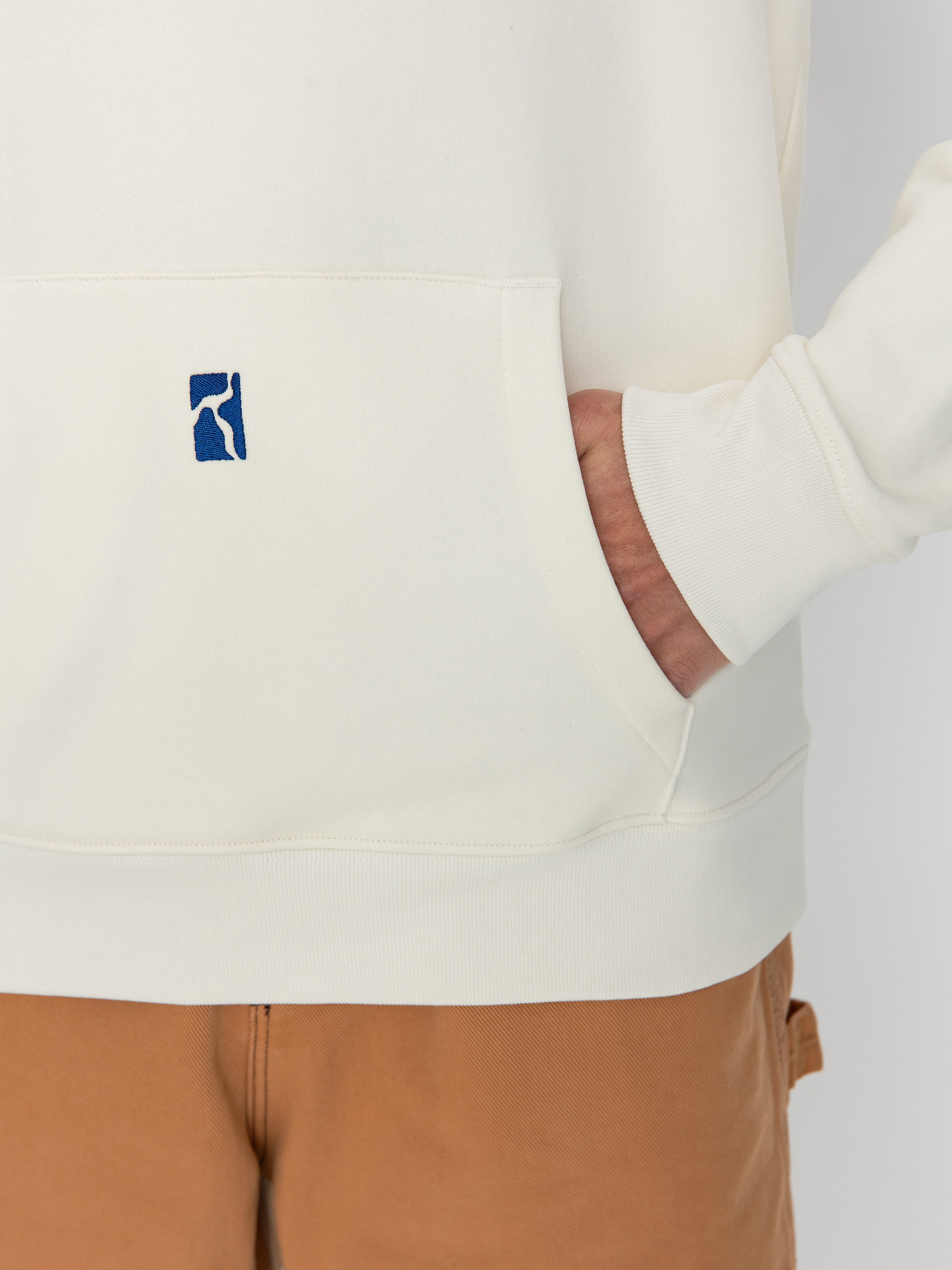 Poetic Collective Strokes HD Hoodie (ivory)