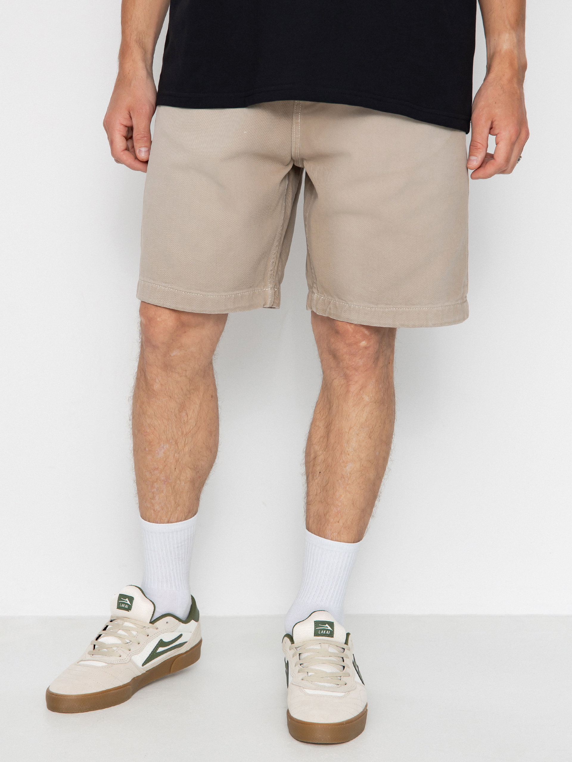 DC Worker Baggy Shorts - beige (incense overdye)