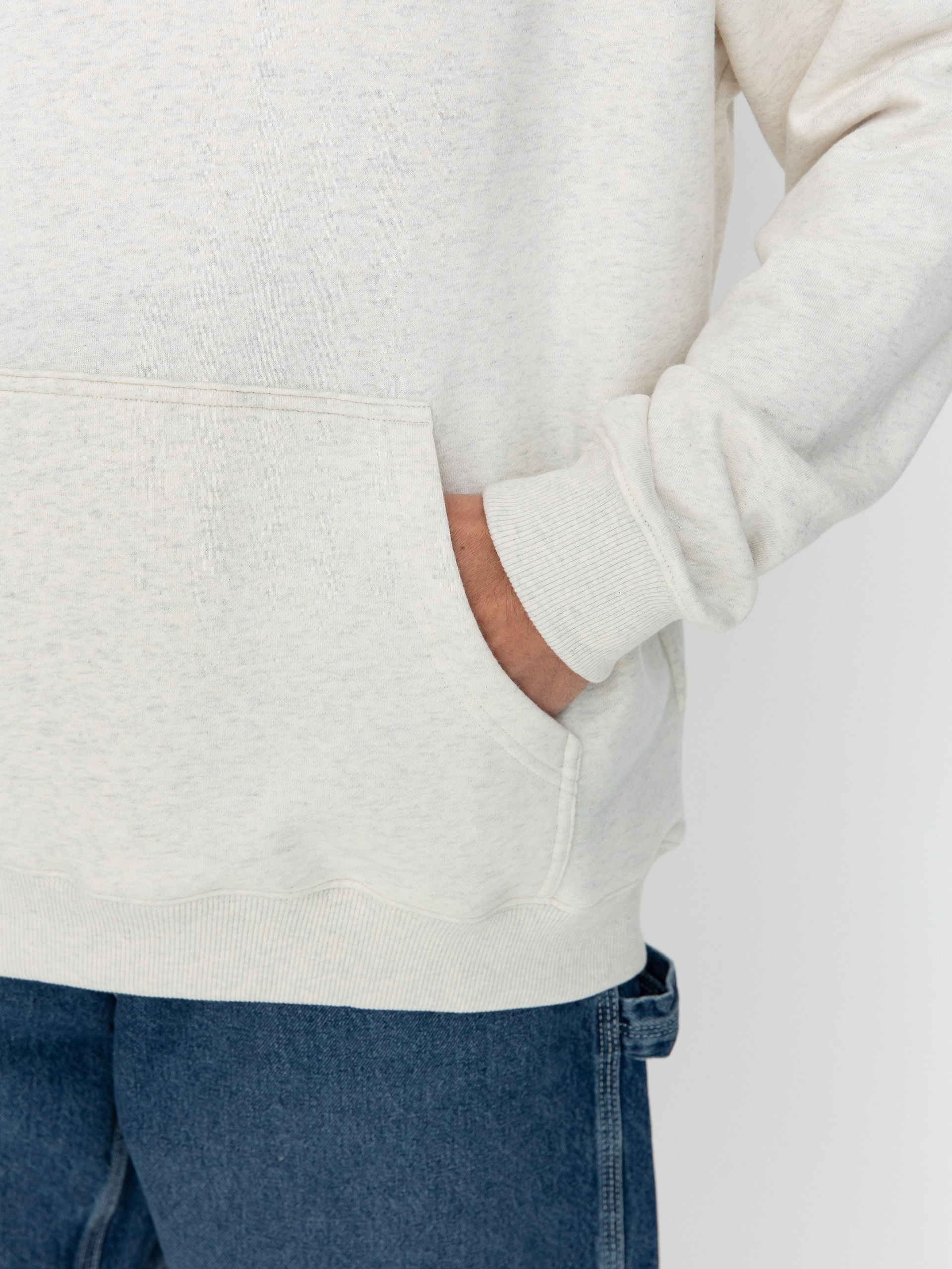 DC Hoodie Size Matters HD (snow heather)