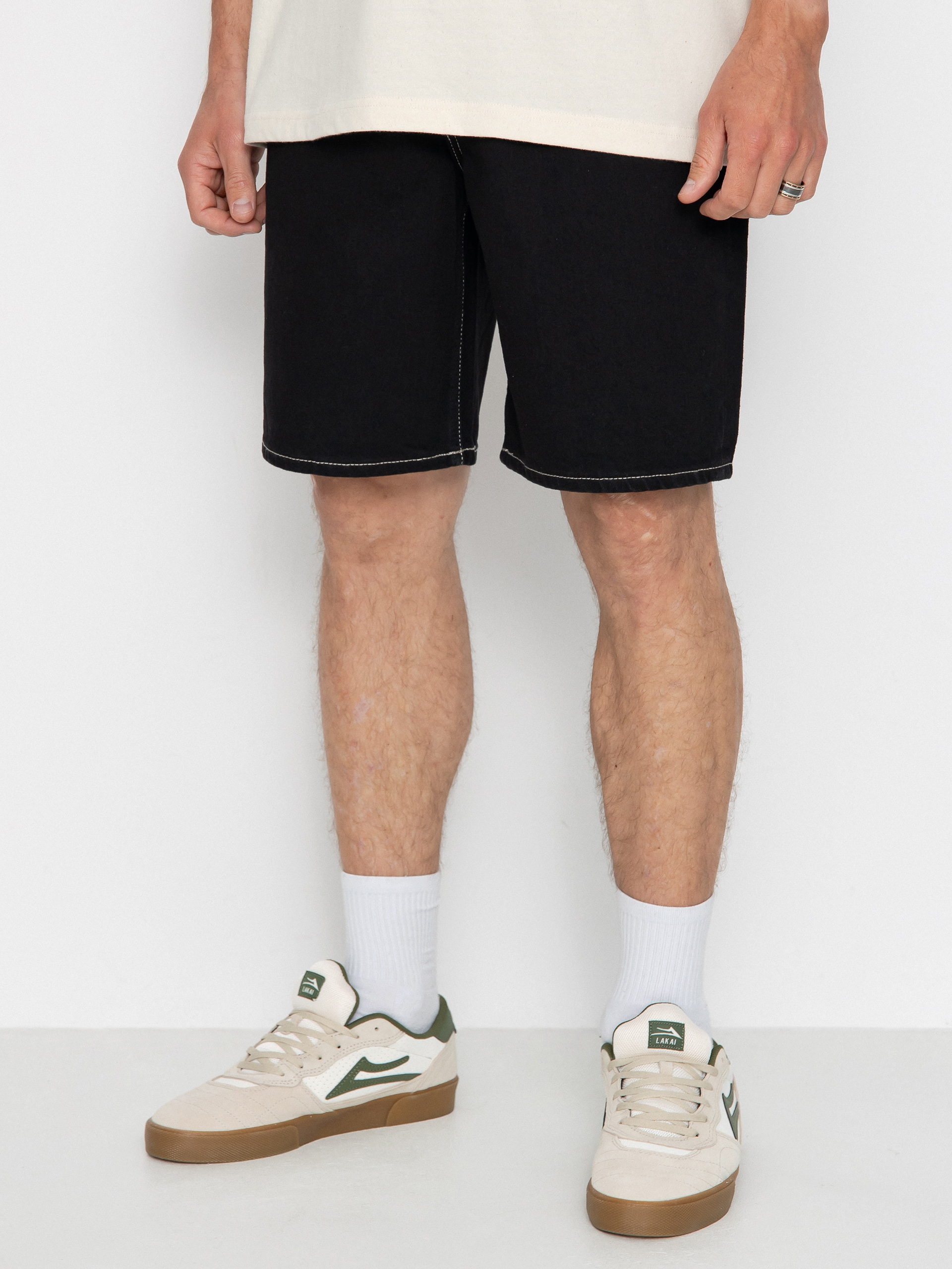 Quiksilver Shorts Saturn Baggy Denim - black (black)