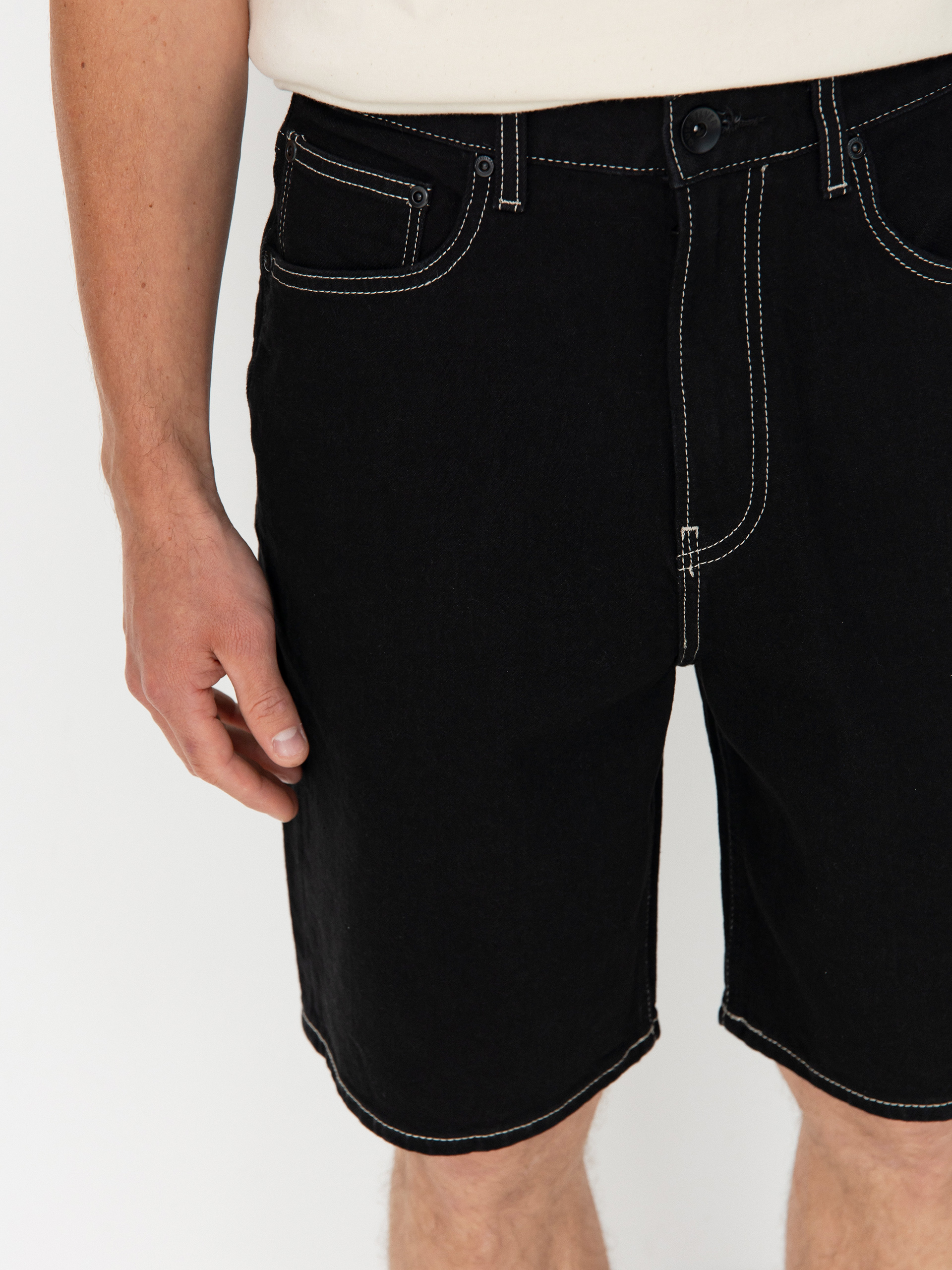 Quiksilver Shorts Saturn Baggy Denim (black)