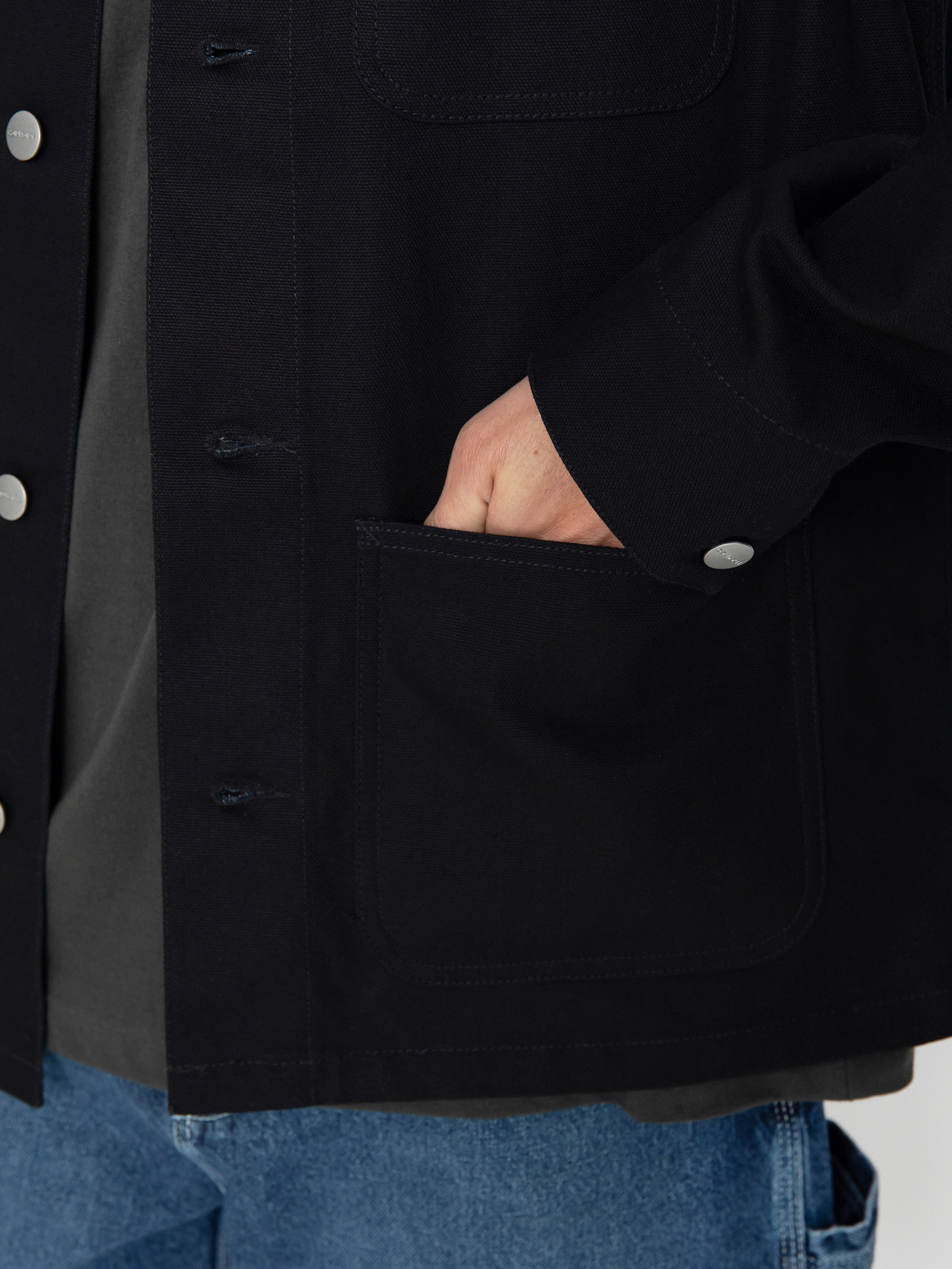 Carhartt WIP X TRESOR Way Of The Light Michigan Coat Jacket (black/dark grey reflective)