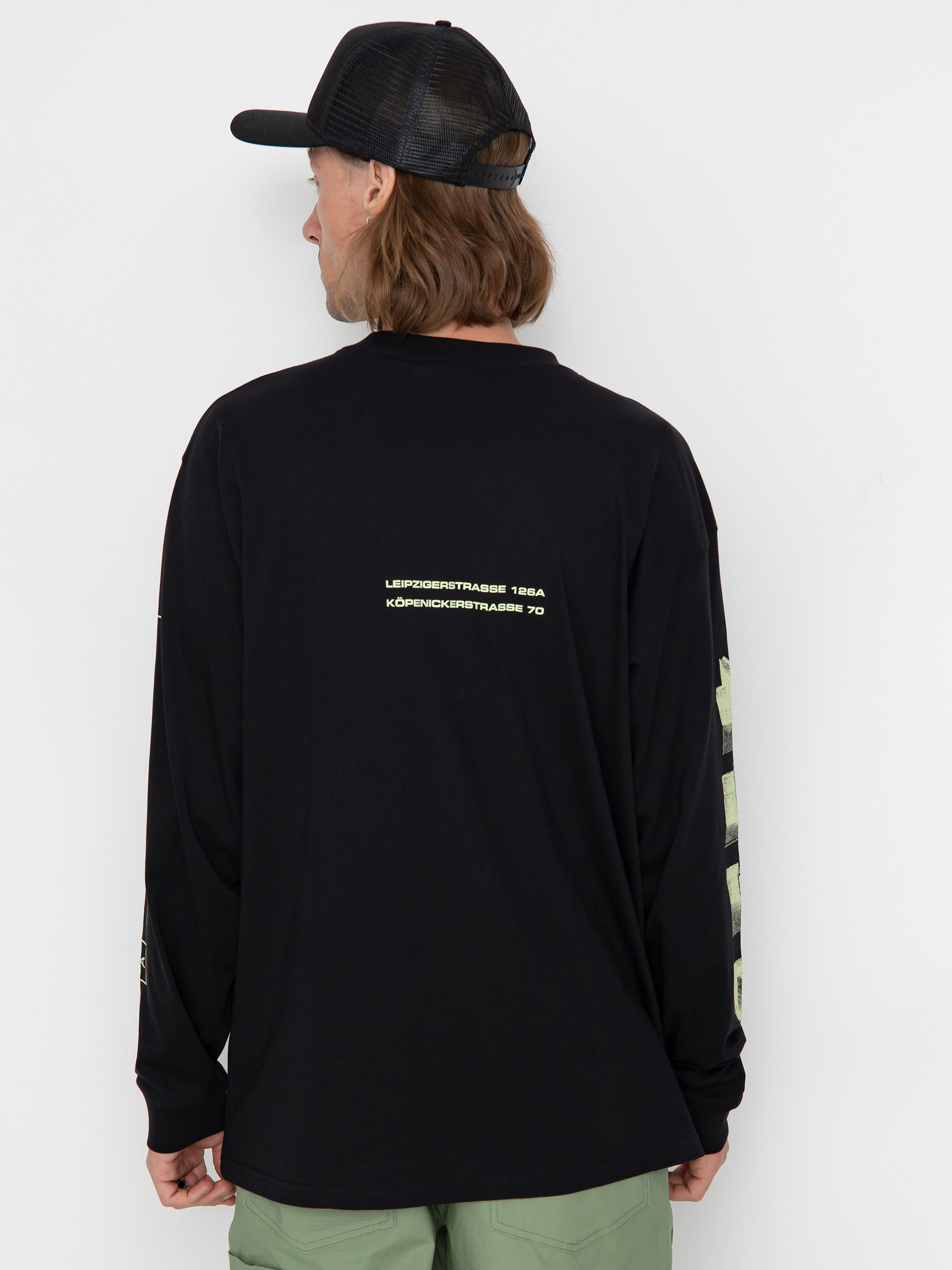 Carhartt WIP X TRESOR True Spirit Longsleeve (black/glow green)