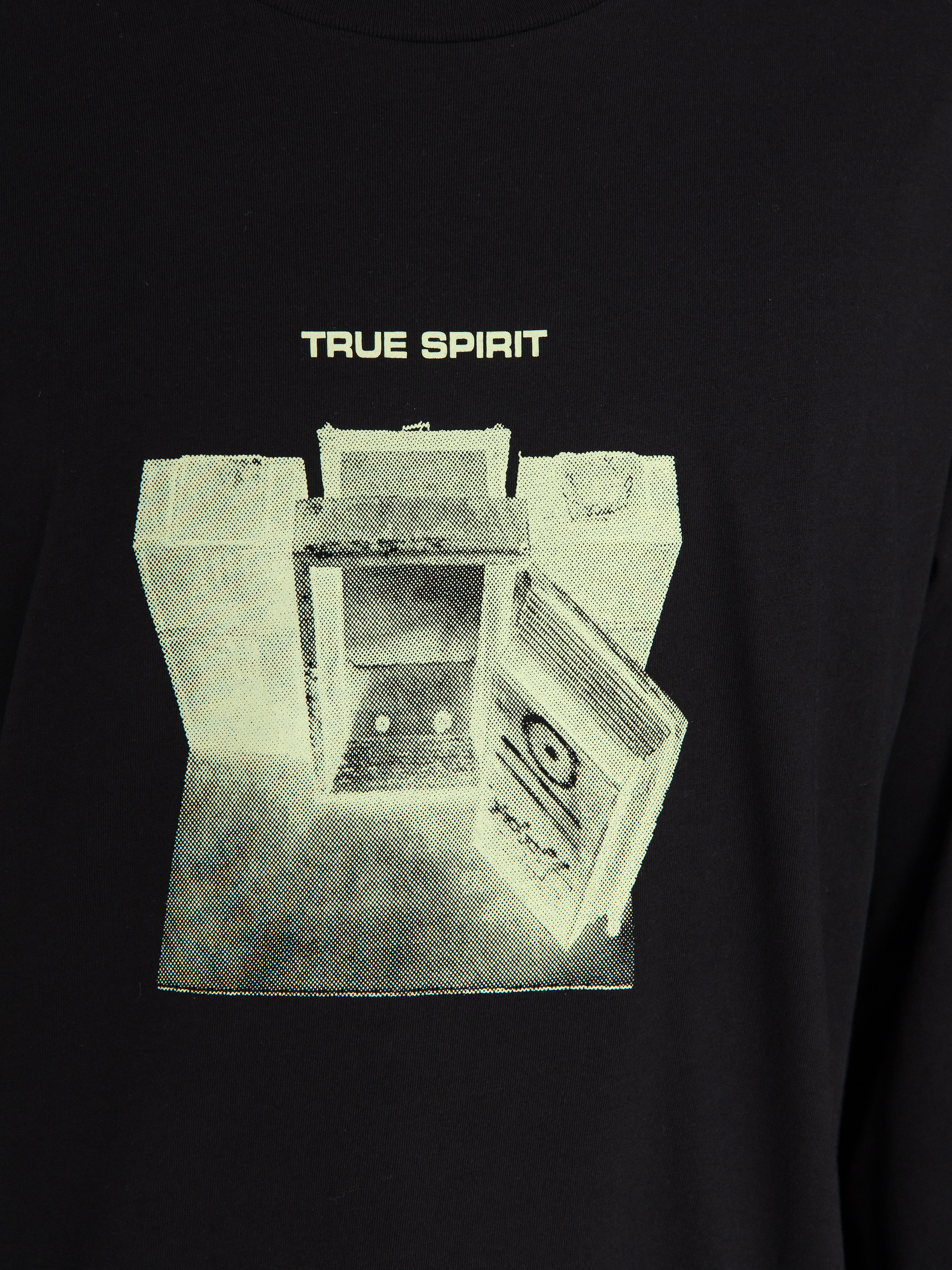 Carhartt WIP X TRESOR True Spirit Longsleeve (black/glow green)