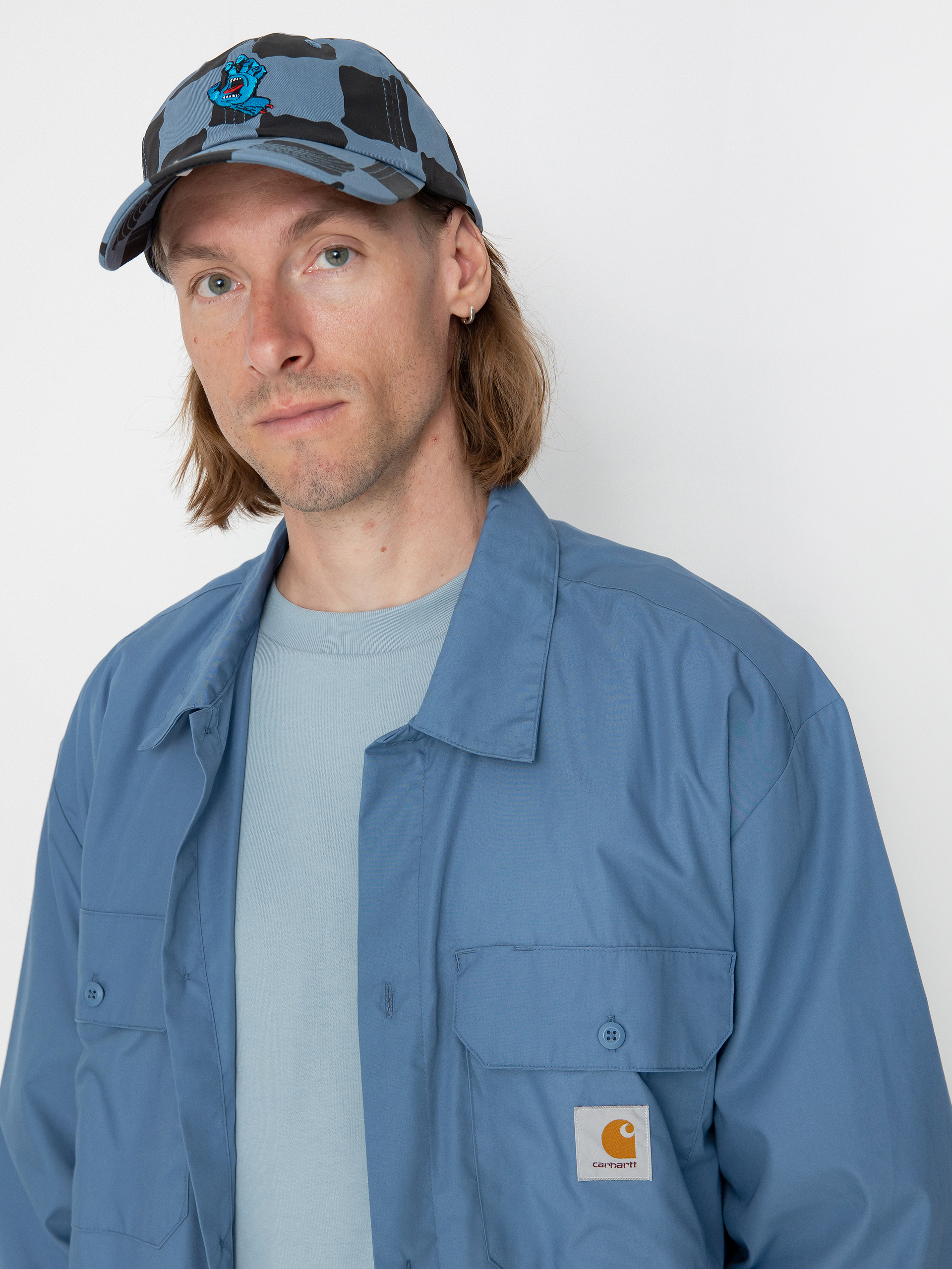 Carhartt WIP Craft LS Shirt - blue (sorrent)