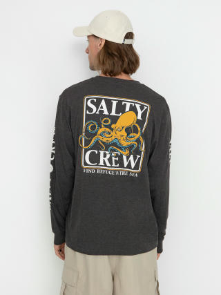 Salty Crew Ink Slinger Standard Longsleeve (charcoal heather)