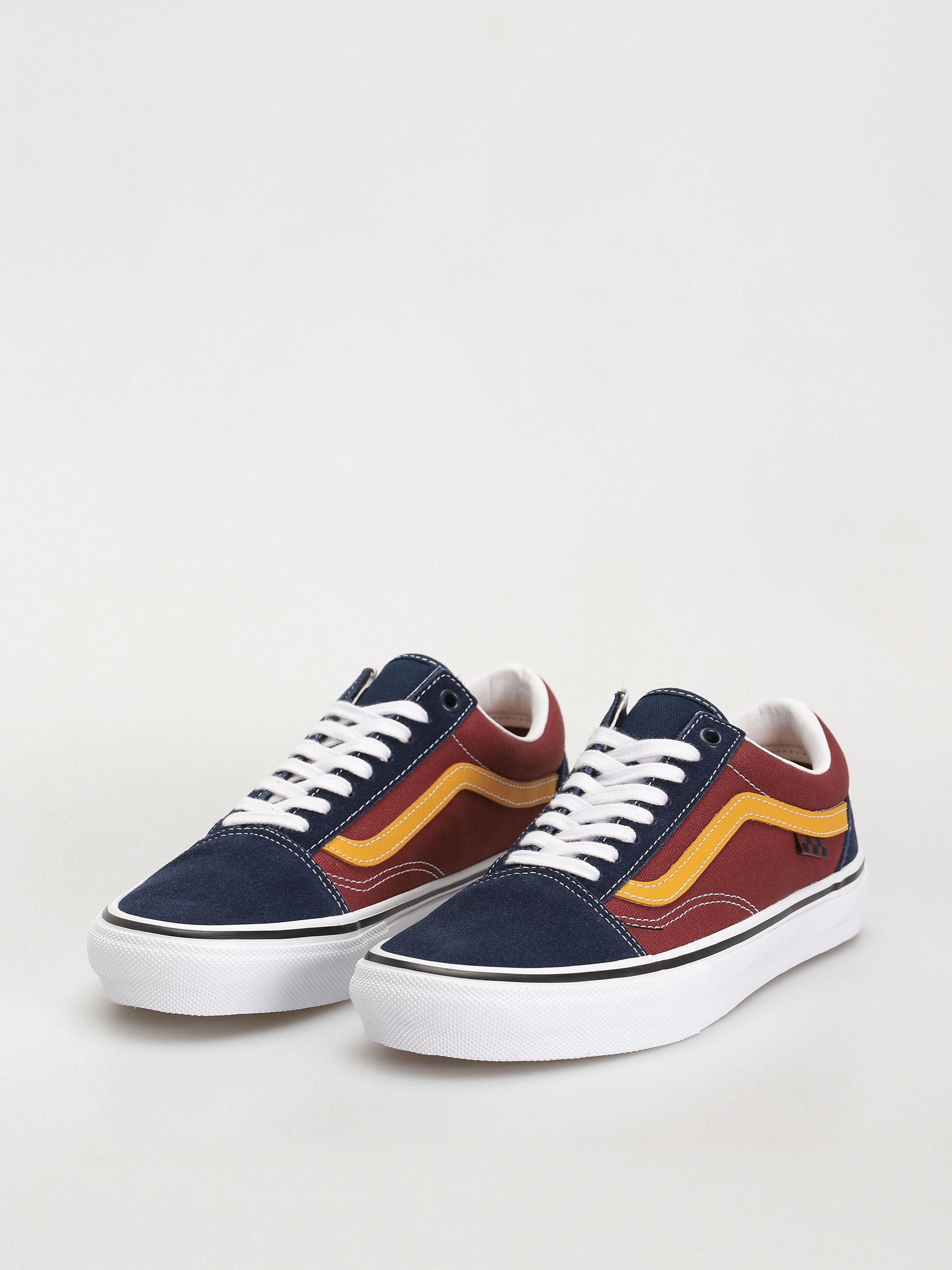 Vans Skate Old Skool Shoes (navy/burgundy)