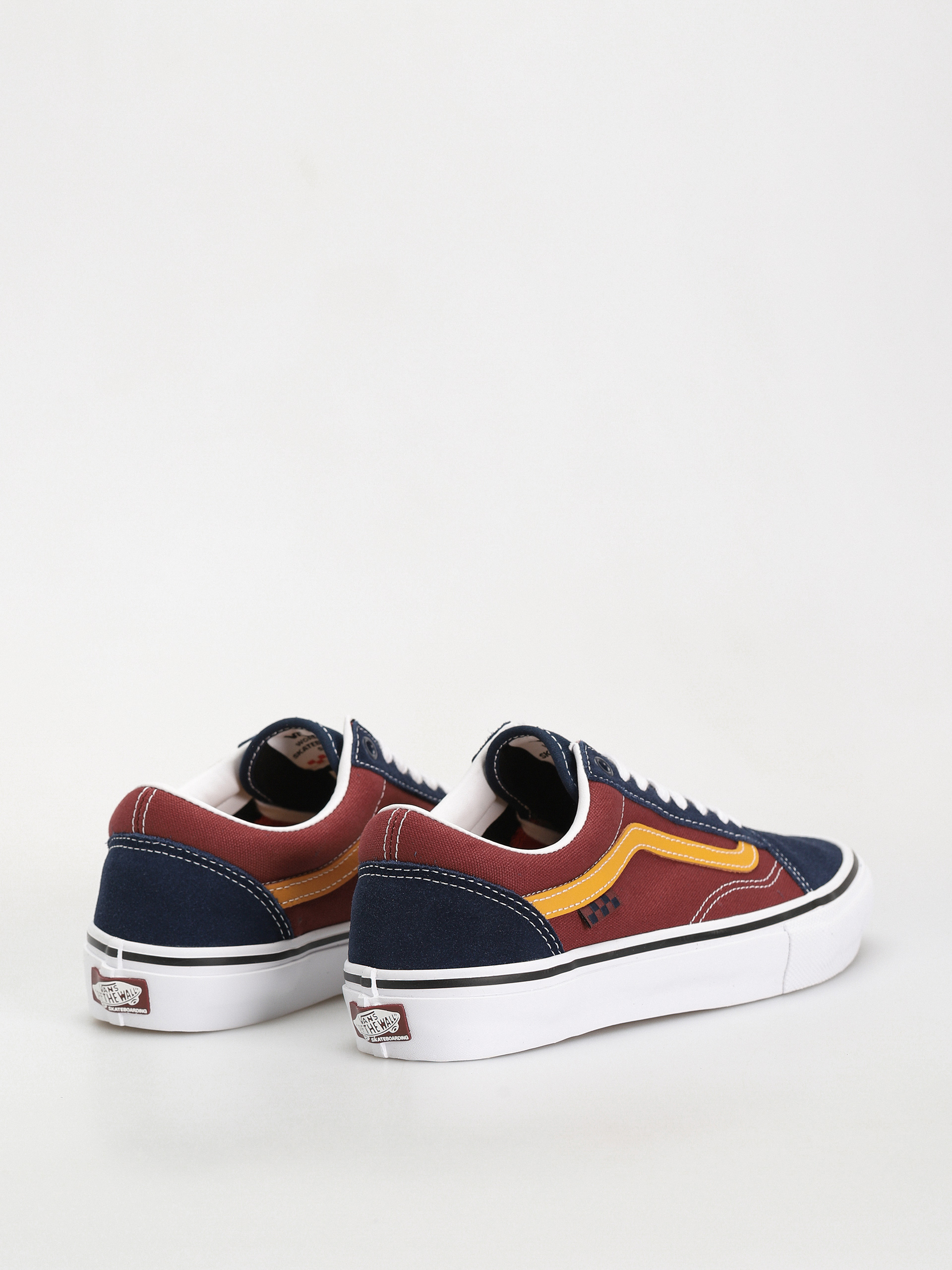 Vans Skate Old Skool Shoes (navy/burgundy)