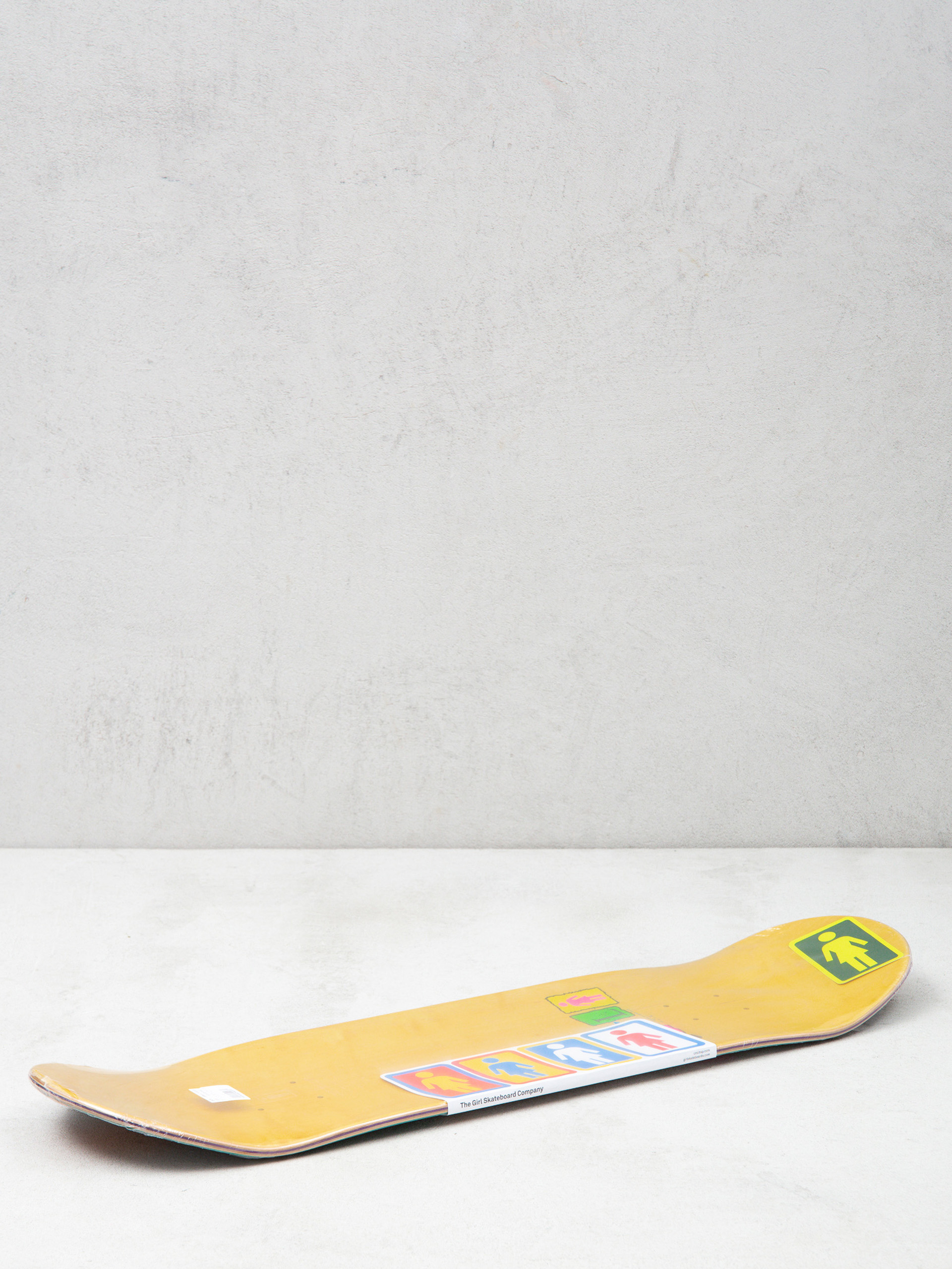 Girl Skateboard Geering Out To Lunch Deck (green)