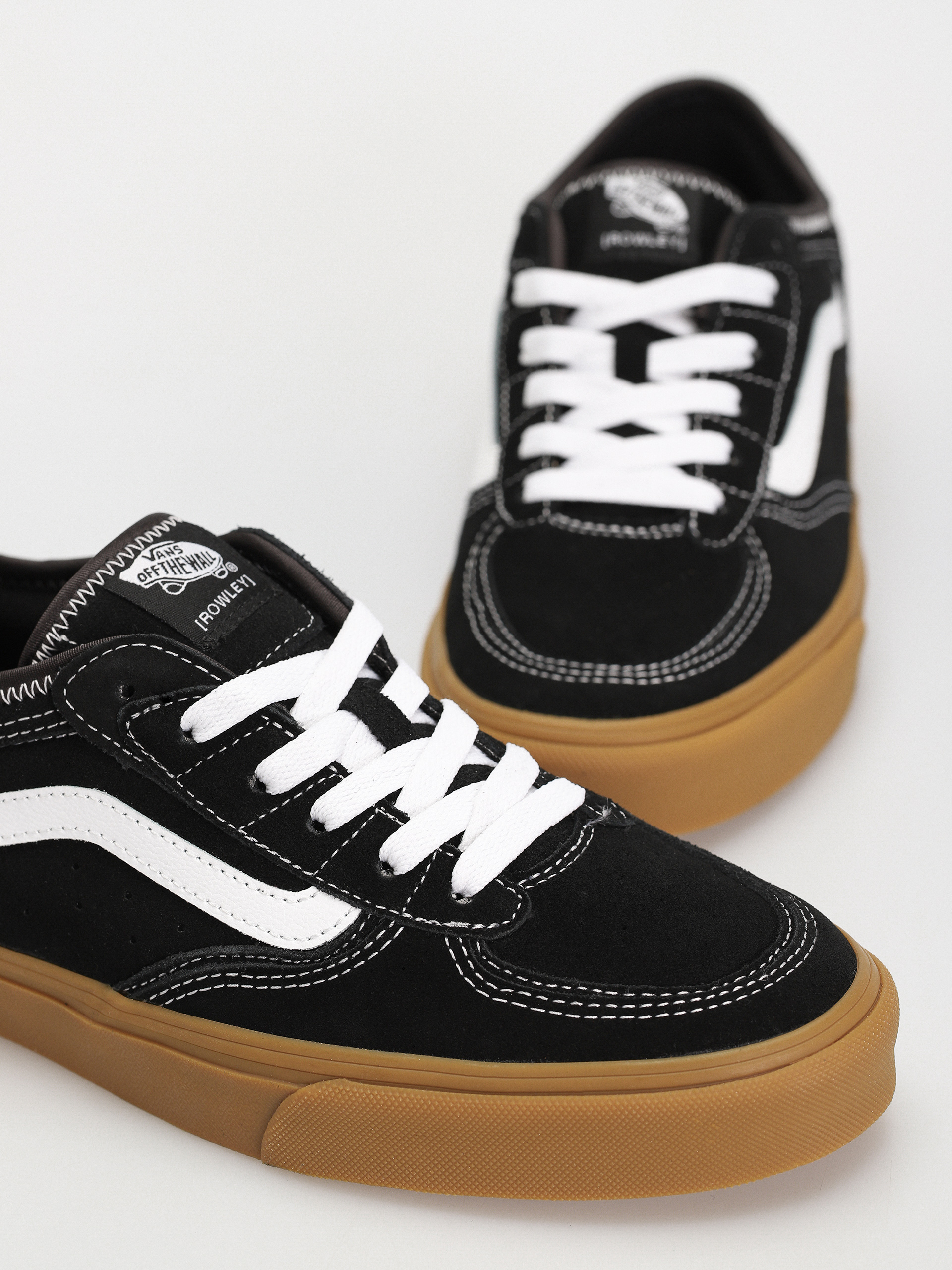 Vans Schuhe Rowley Classic (black/white/gum)