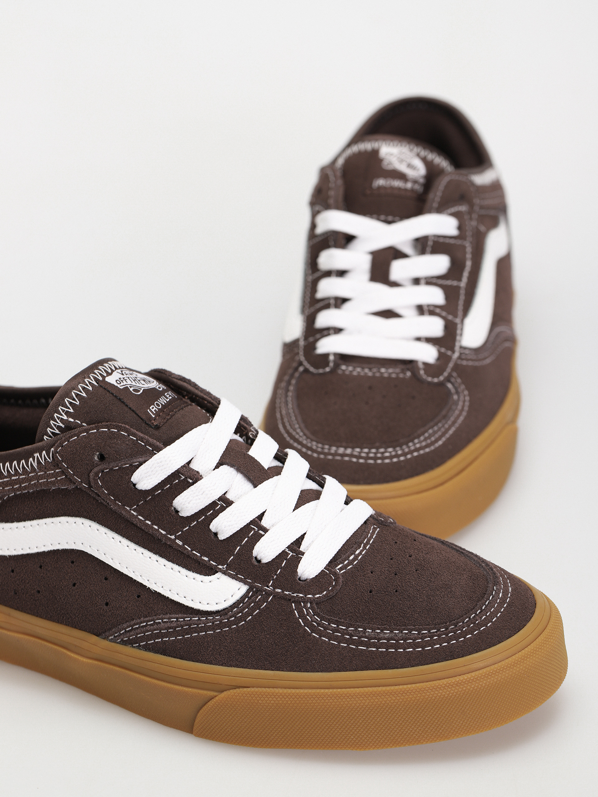 国内配送 VANS ROWLEY CLASSIC CHOCOLATE/WHITE/GUM Vans Shoes Rowley Classic - brown (chocolate/white/gum)