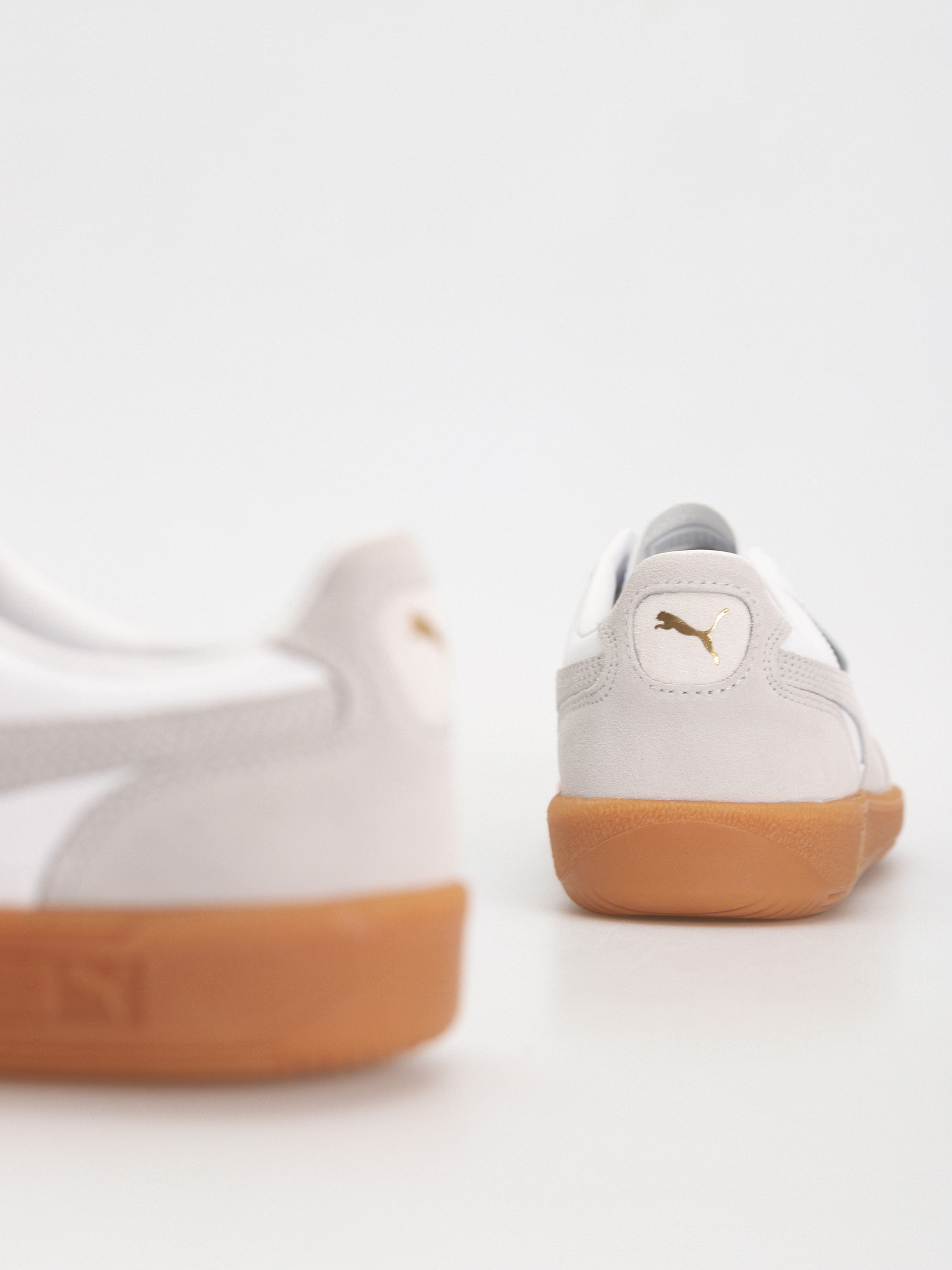 Puma Schuhe Palermo Leather (puma white glacial gray gum)