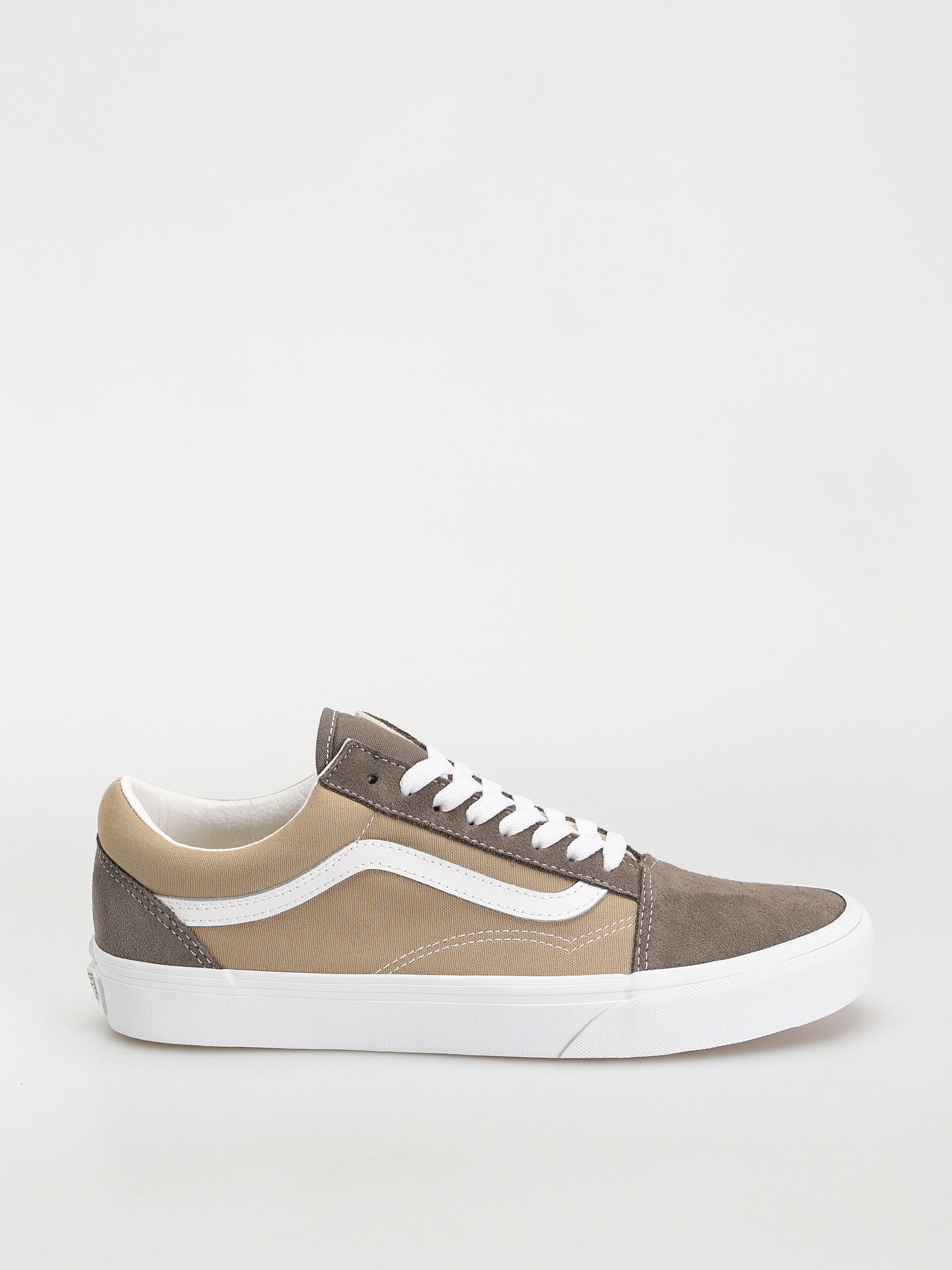 Vans Schuhe Old Skool (canvas/suede block brown)