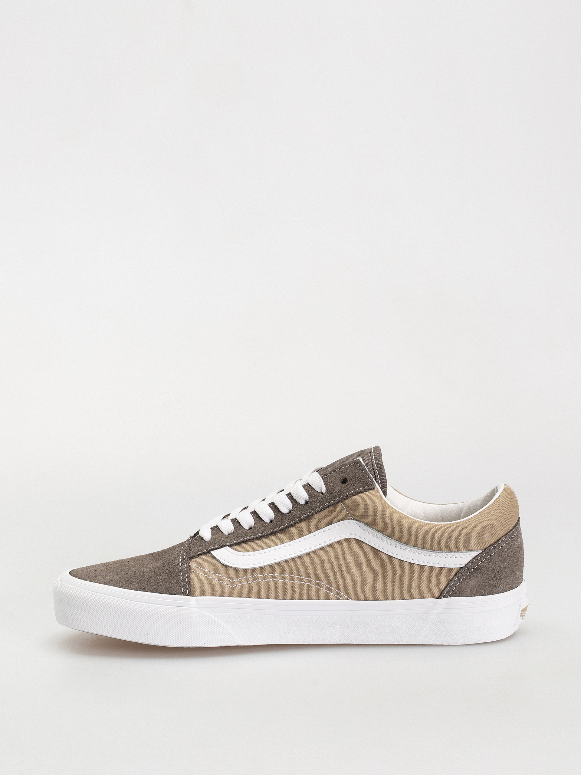 Vans Schuhe Old Skool (canvas/suede block brown)
