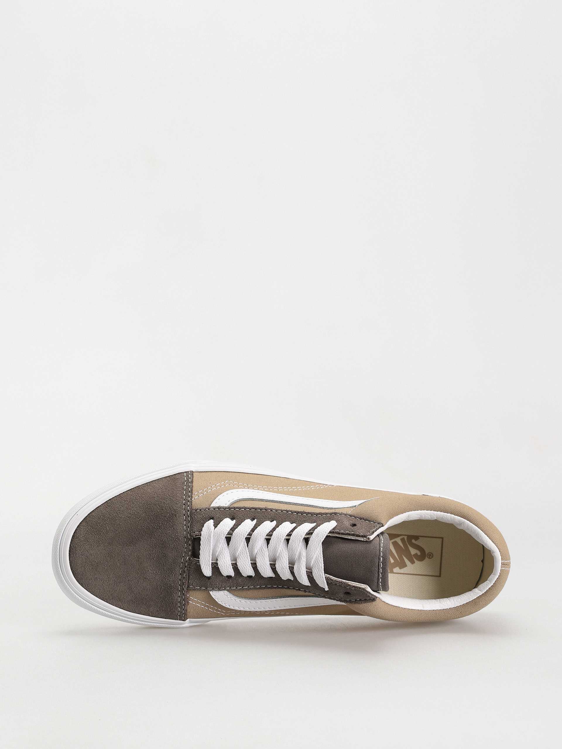 Vans Shoes Old Skool (canvas/suede block brown)