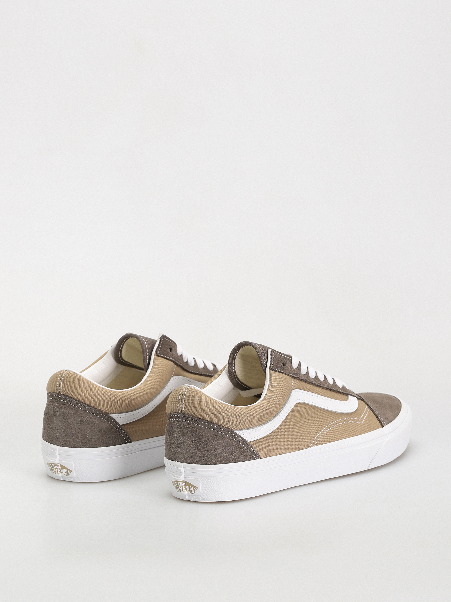 Vans Shoes Old Skool (canvas/suede block brown)