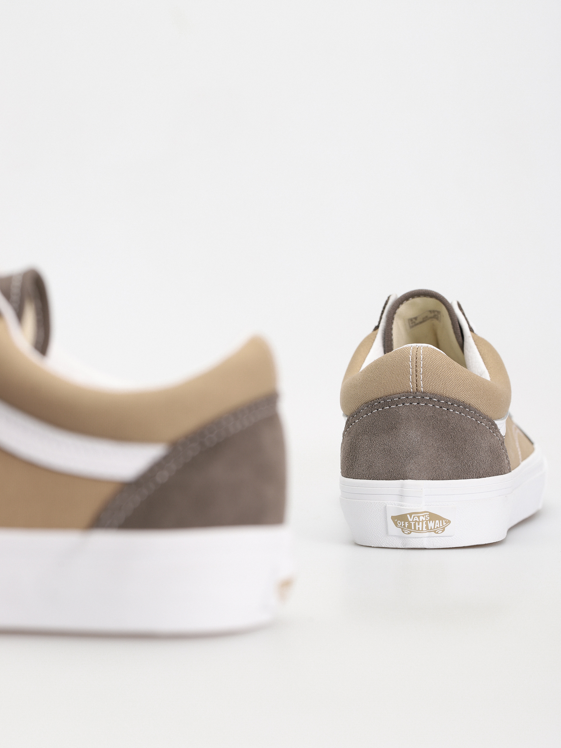 Vans Schuhe Old Skool (canvas/suede block brown)