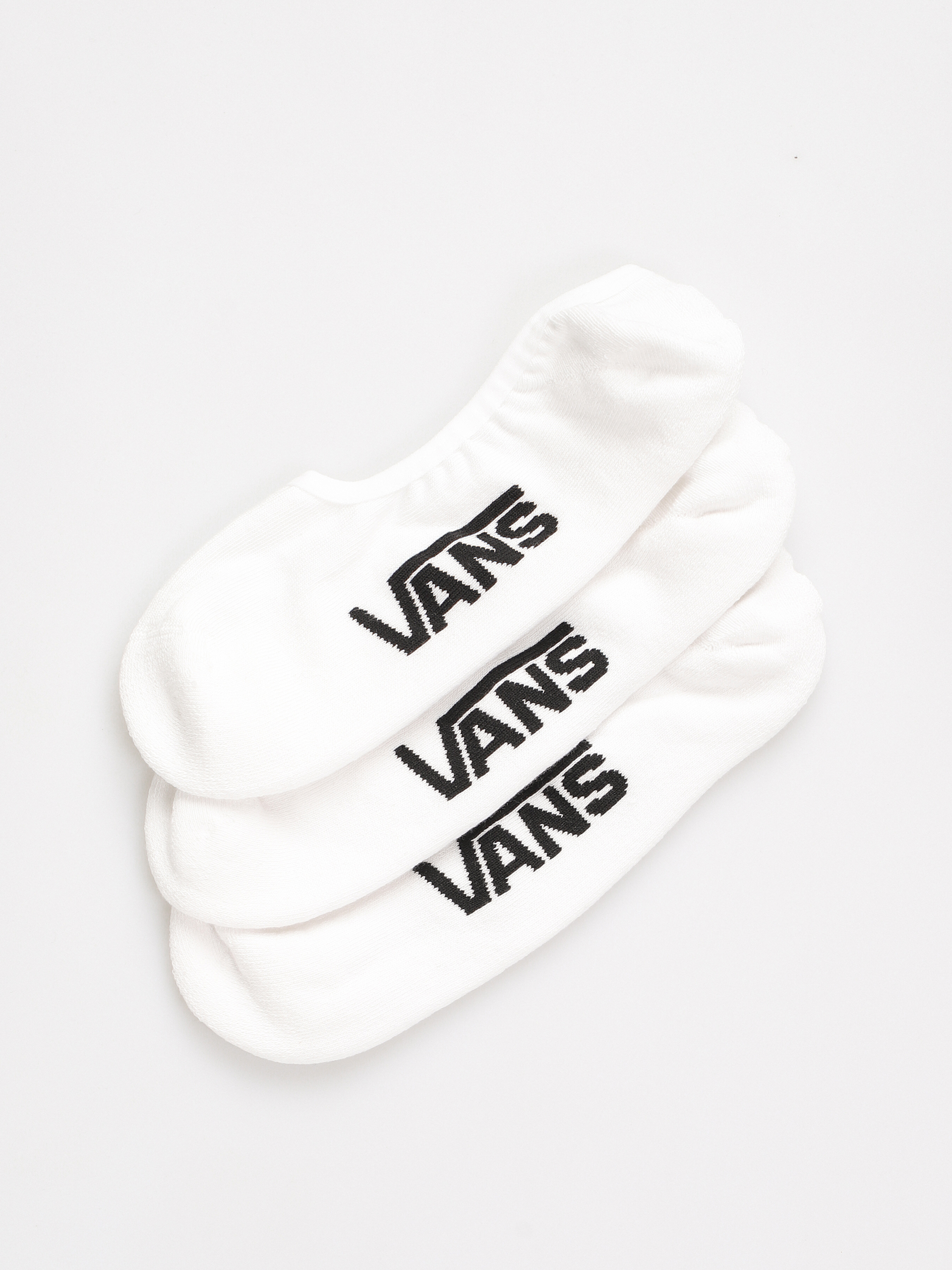 Vans Classic No Show Socks (rox white)