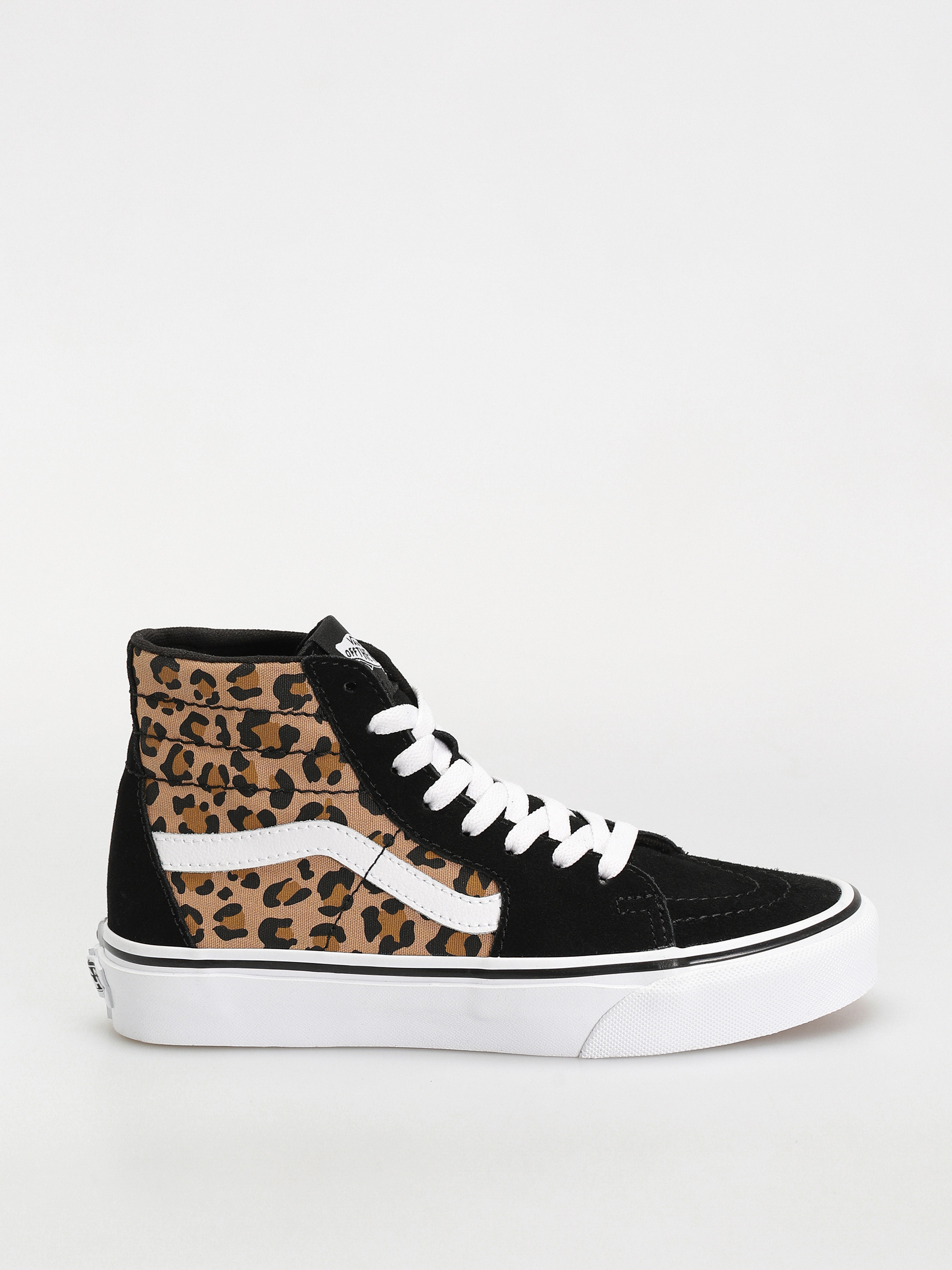 Vans Sk8 Hi Tapered Shoes - brown, black (animalier black)