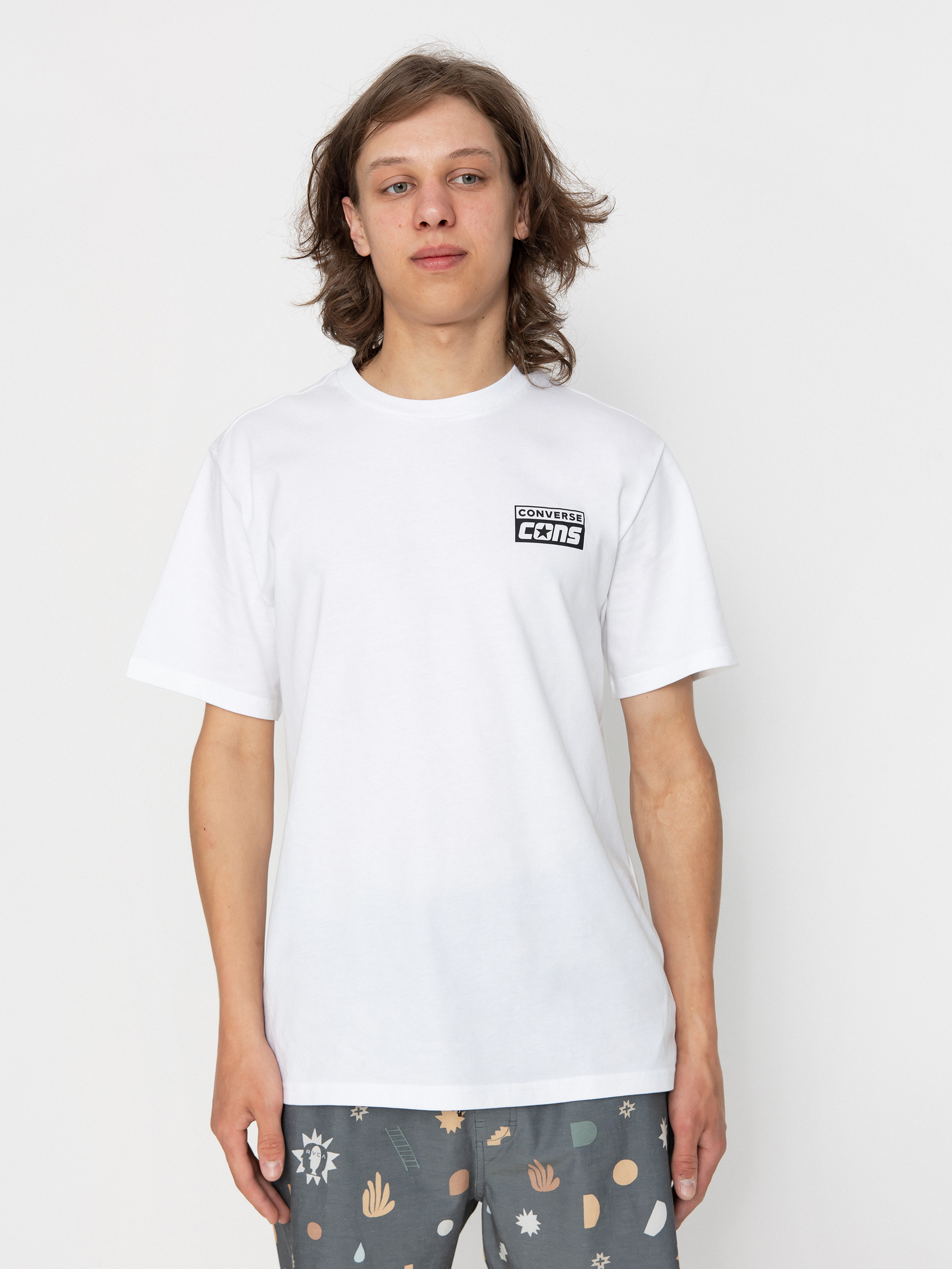 Converse Cons T Shirt WeiB white black