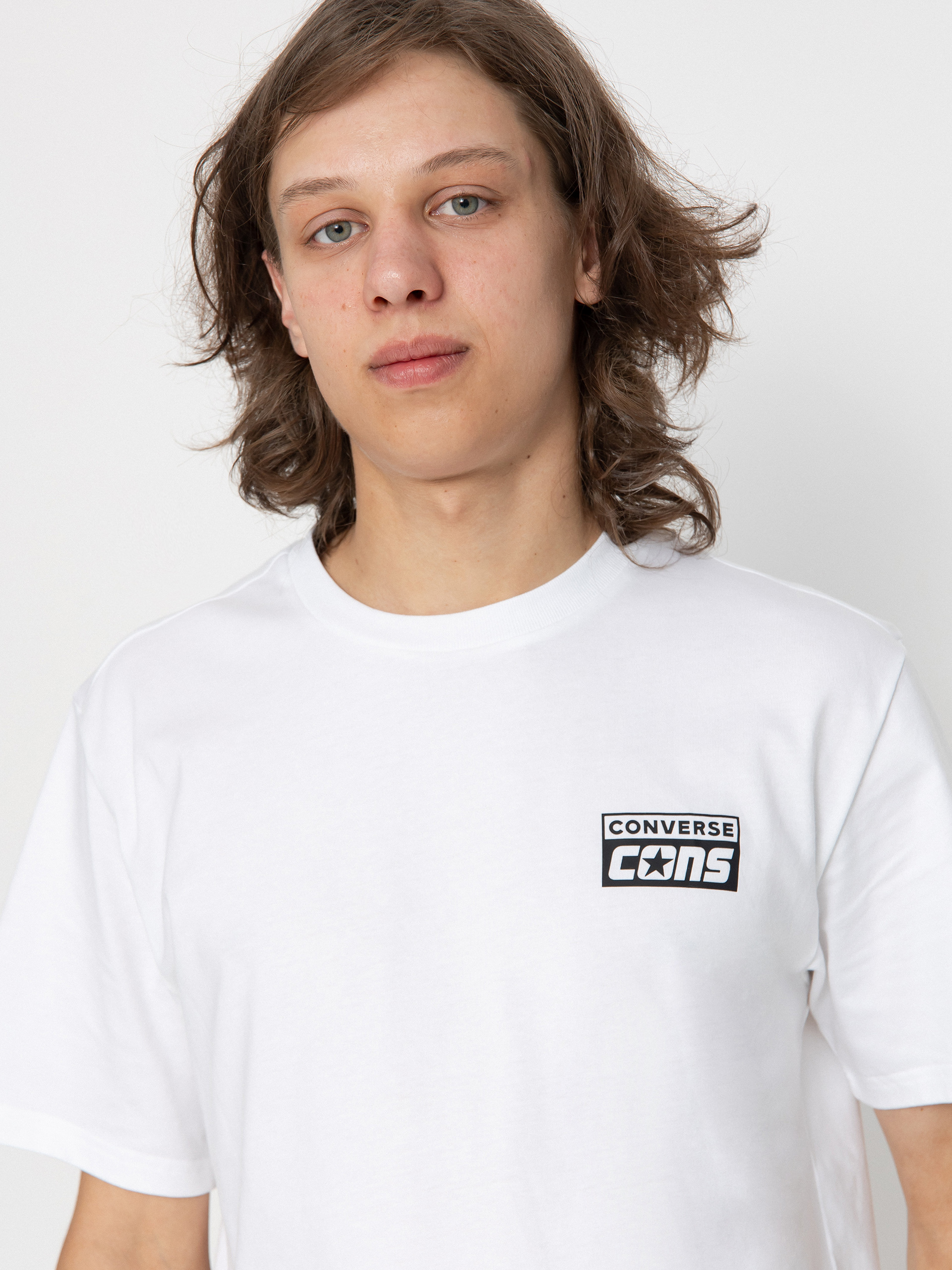 Converse Cons T Shirt WeiB white black