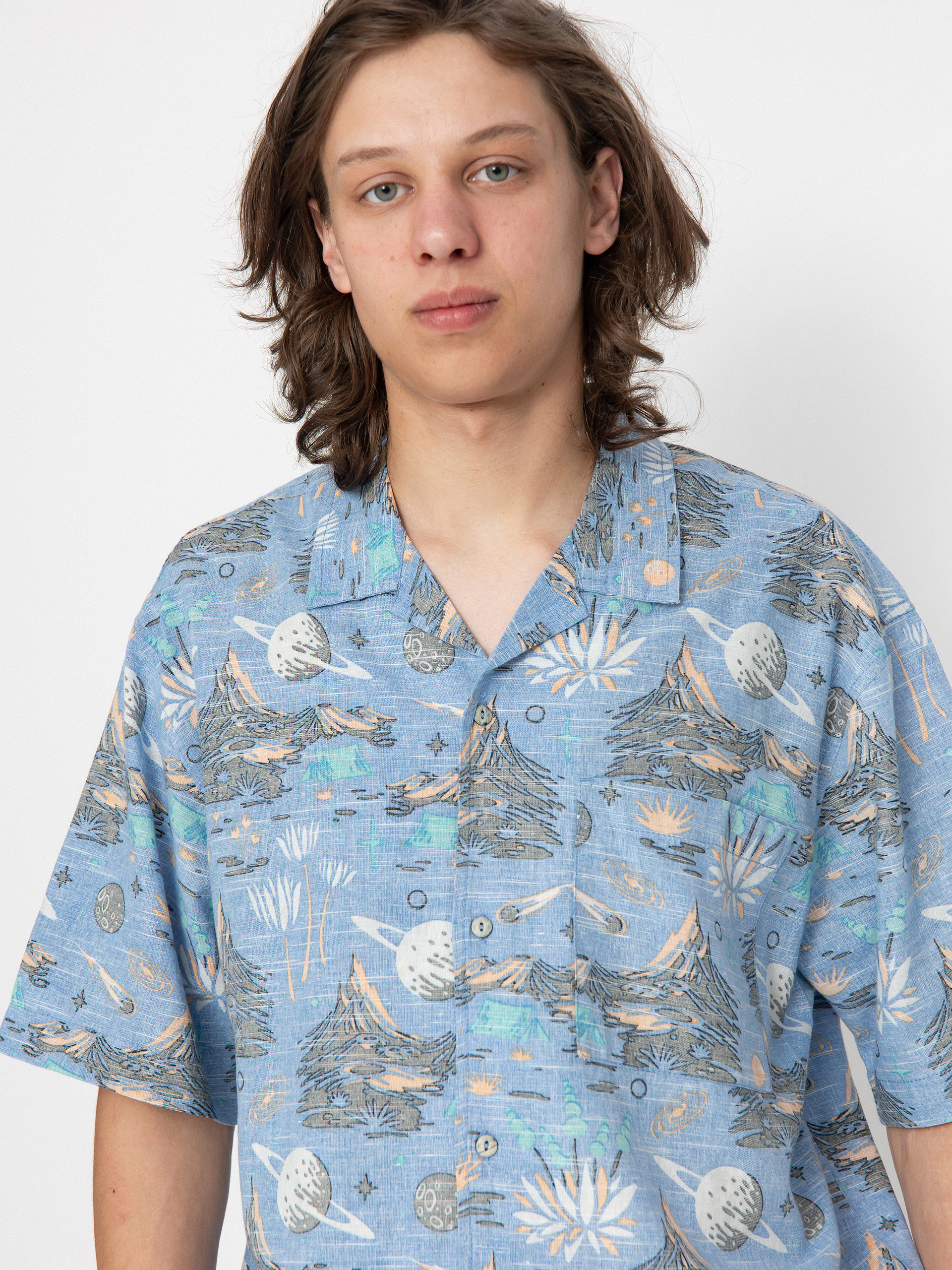 Element Thalweg Hemd (saturn camp blue)