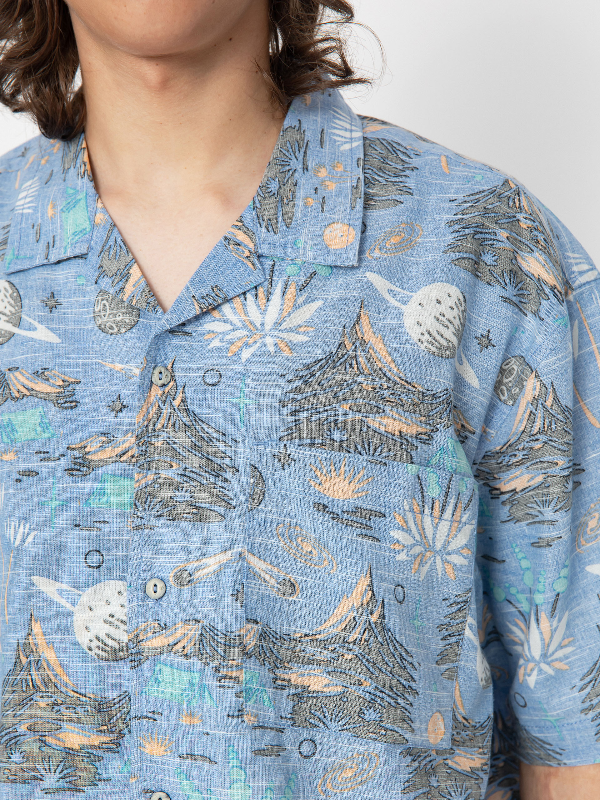 Element Thalweg Hemd (saturn camp blue)