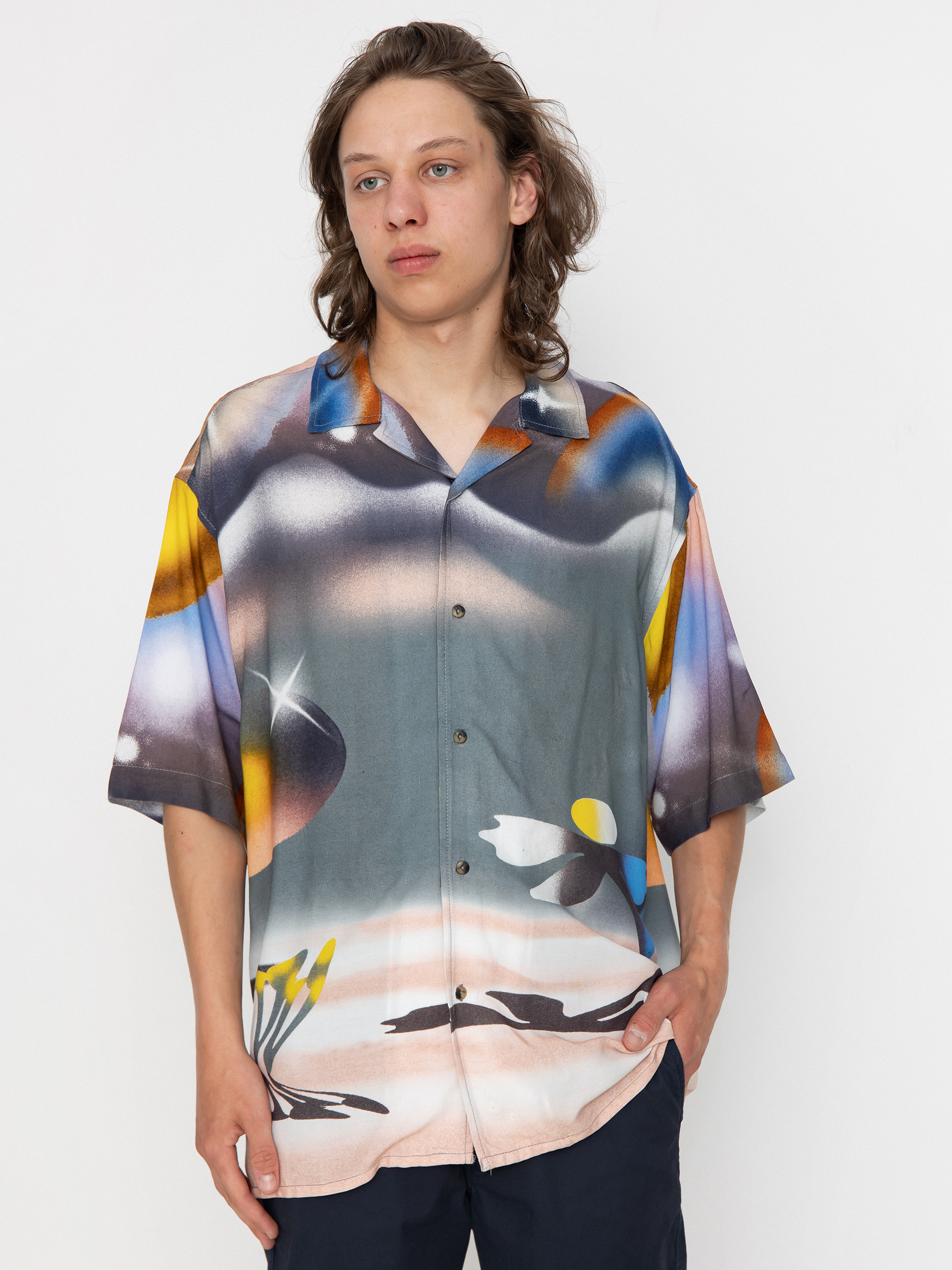 Element Resort Shirt (saturn landscape)