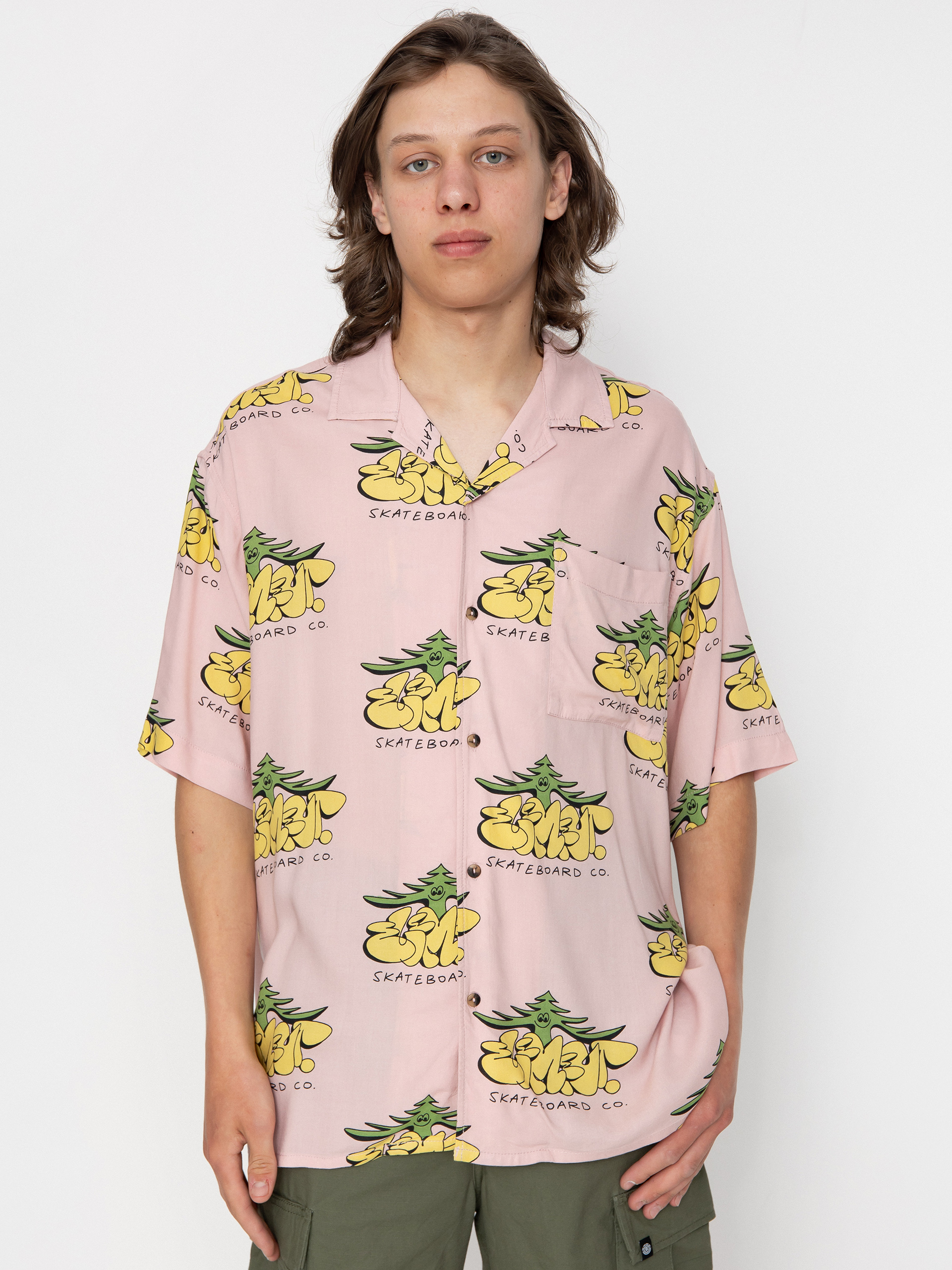 Element Resort Shirt (woods pink)