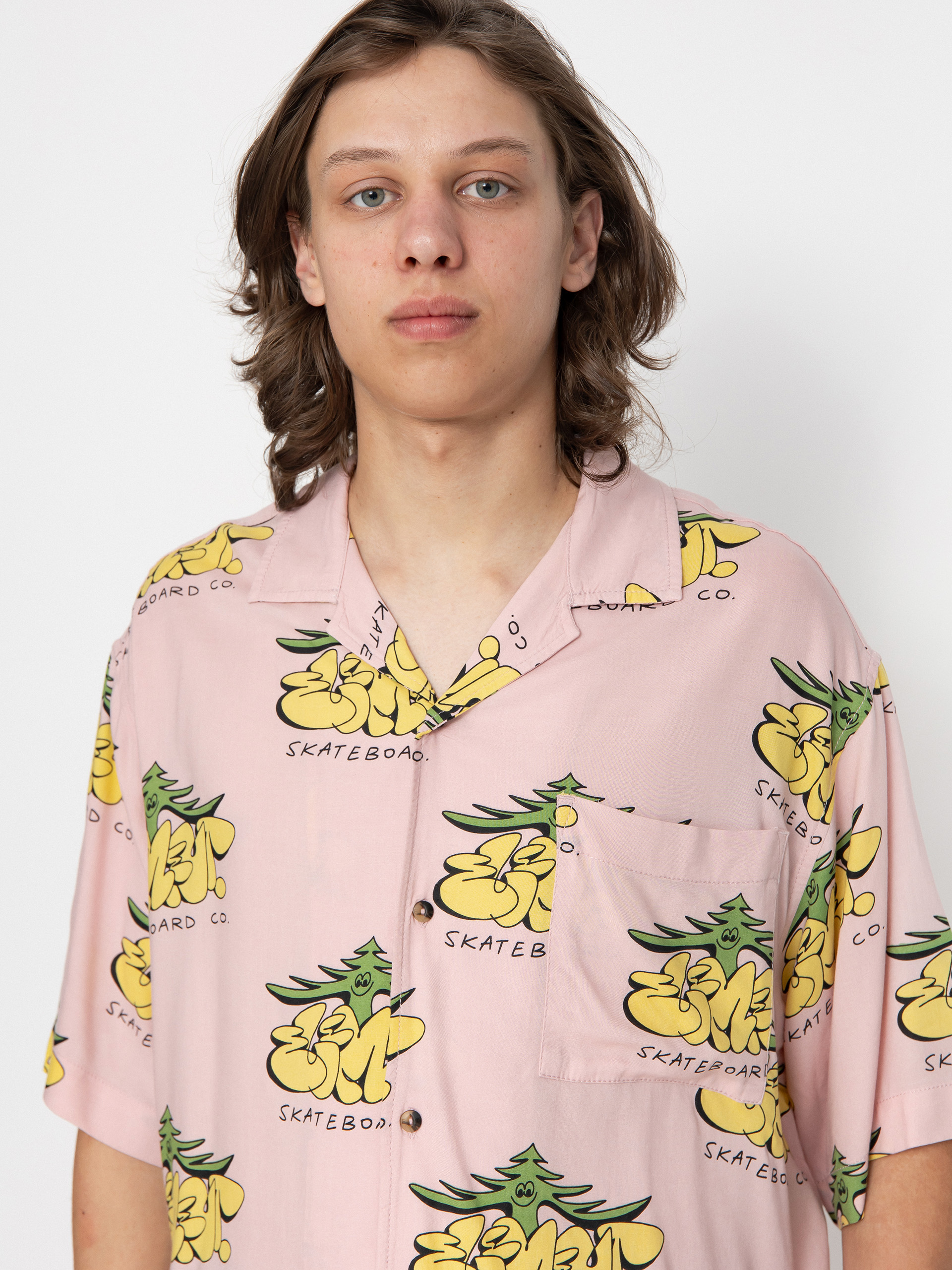 Element Resort Shirt (woods pink)