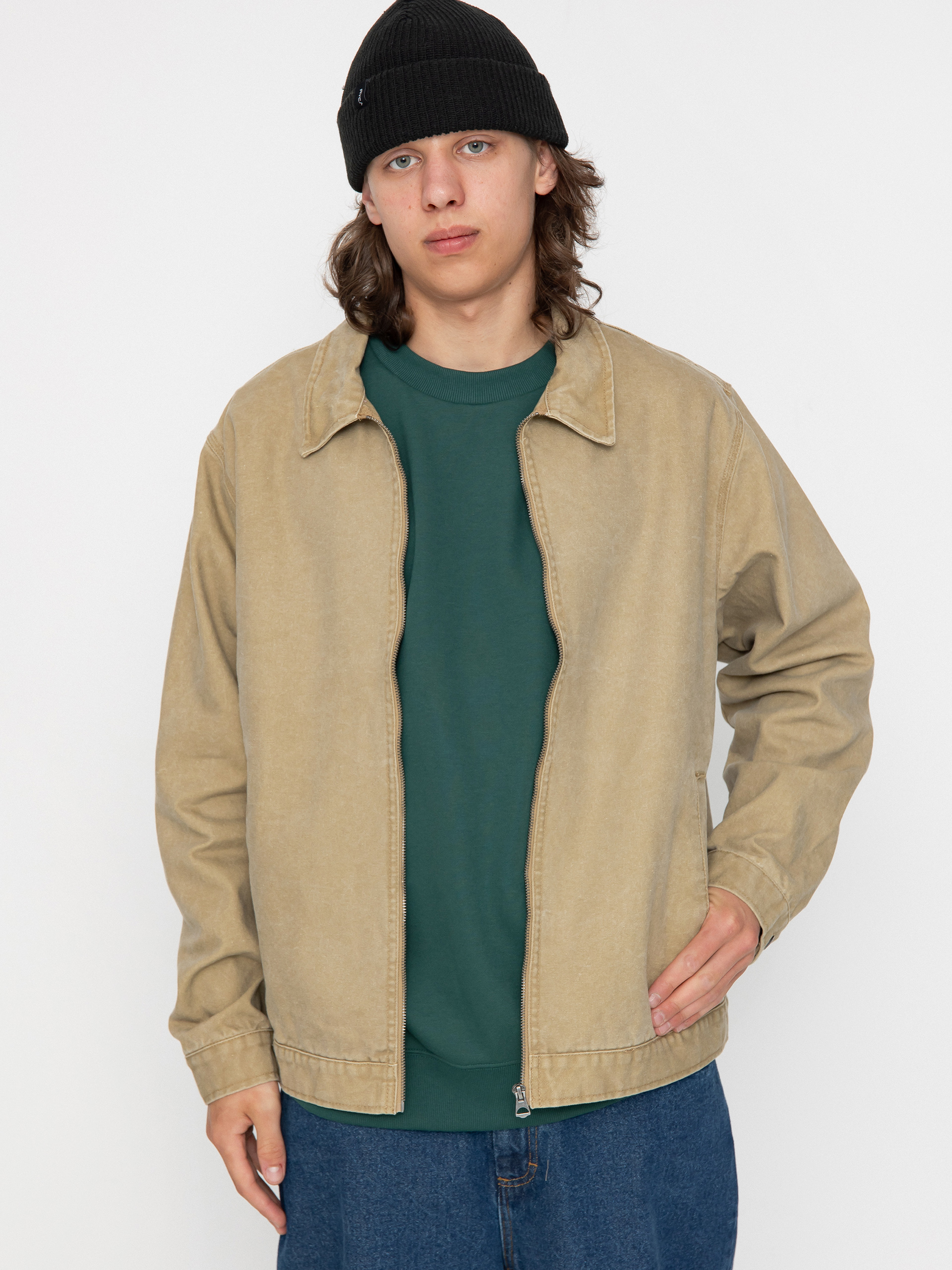 Element Parker Canvas Lt Jacket brown khaki