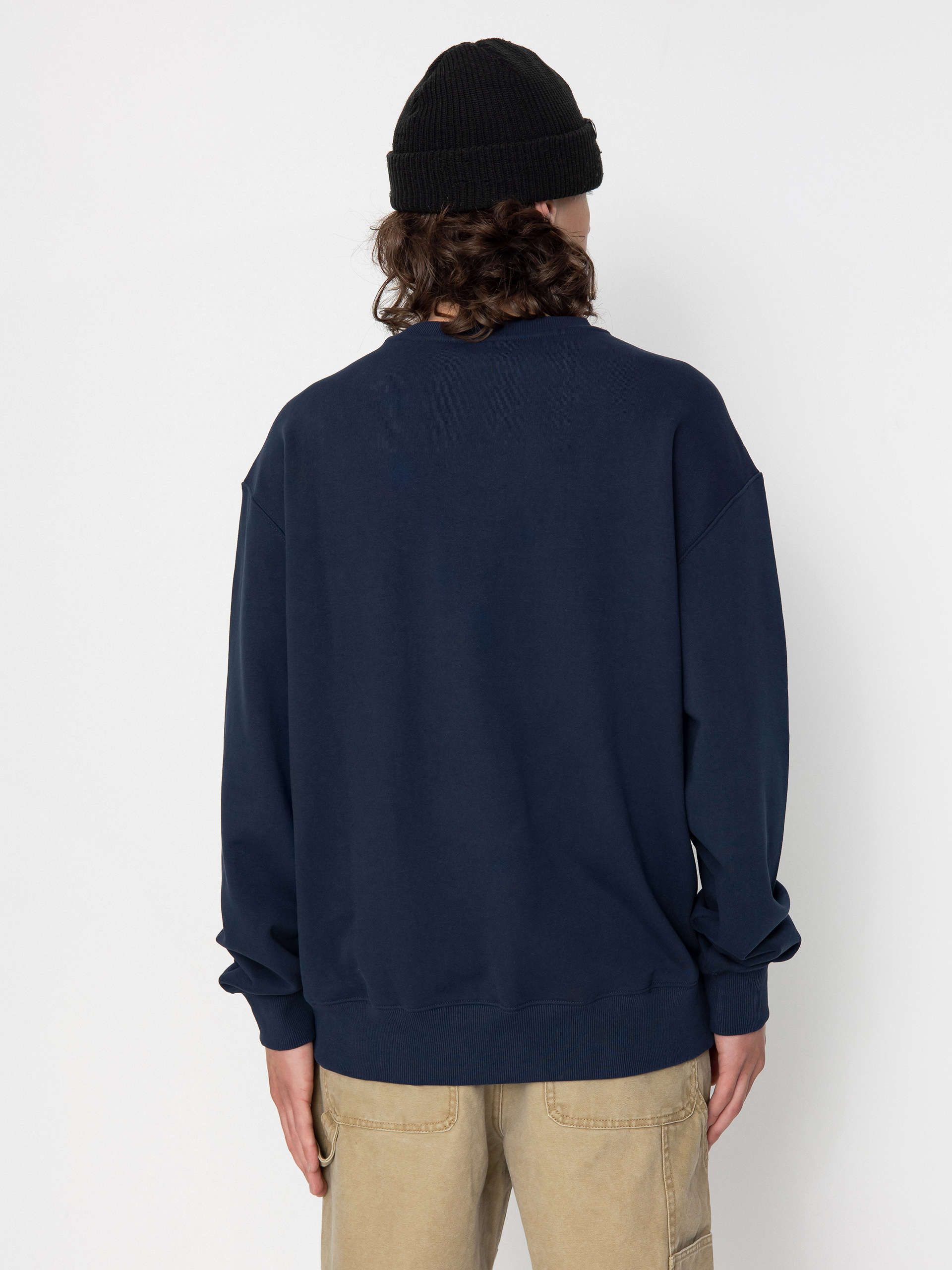 Element Flash Logo Crew Sweatshirt (eclipse navy)