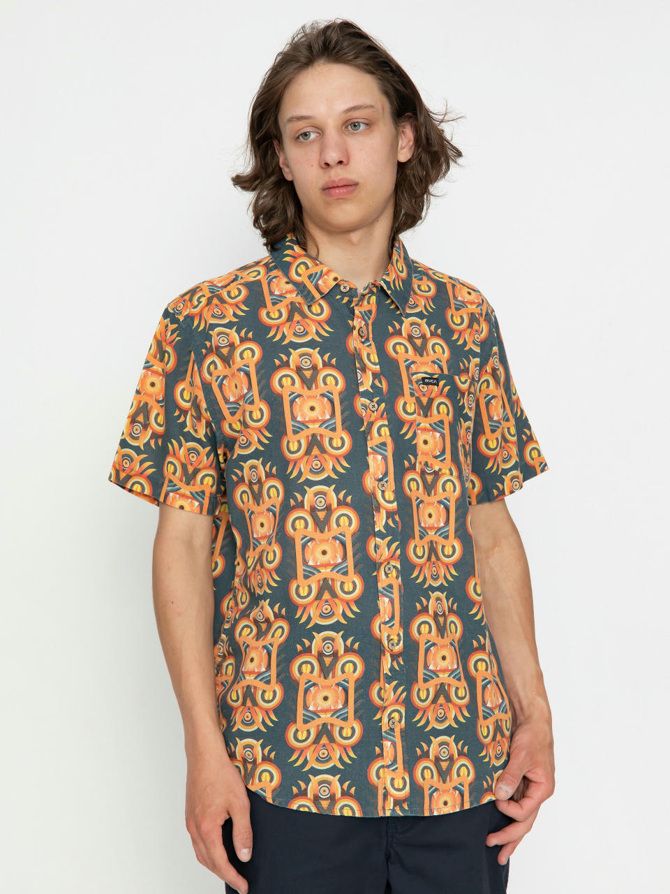 RVCA Redondo Shirt (duck blue)