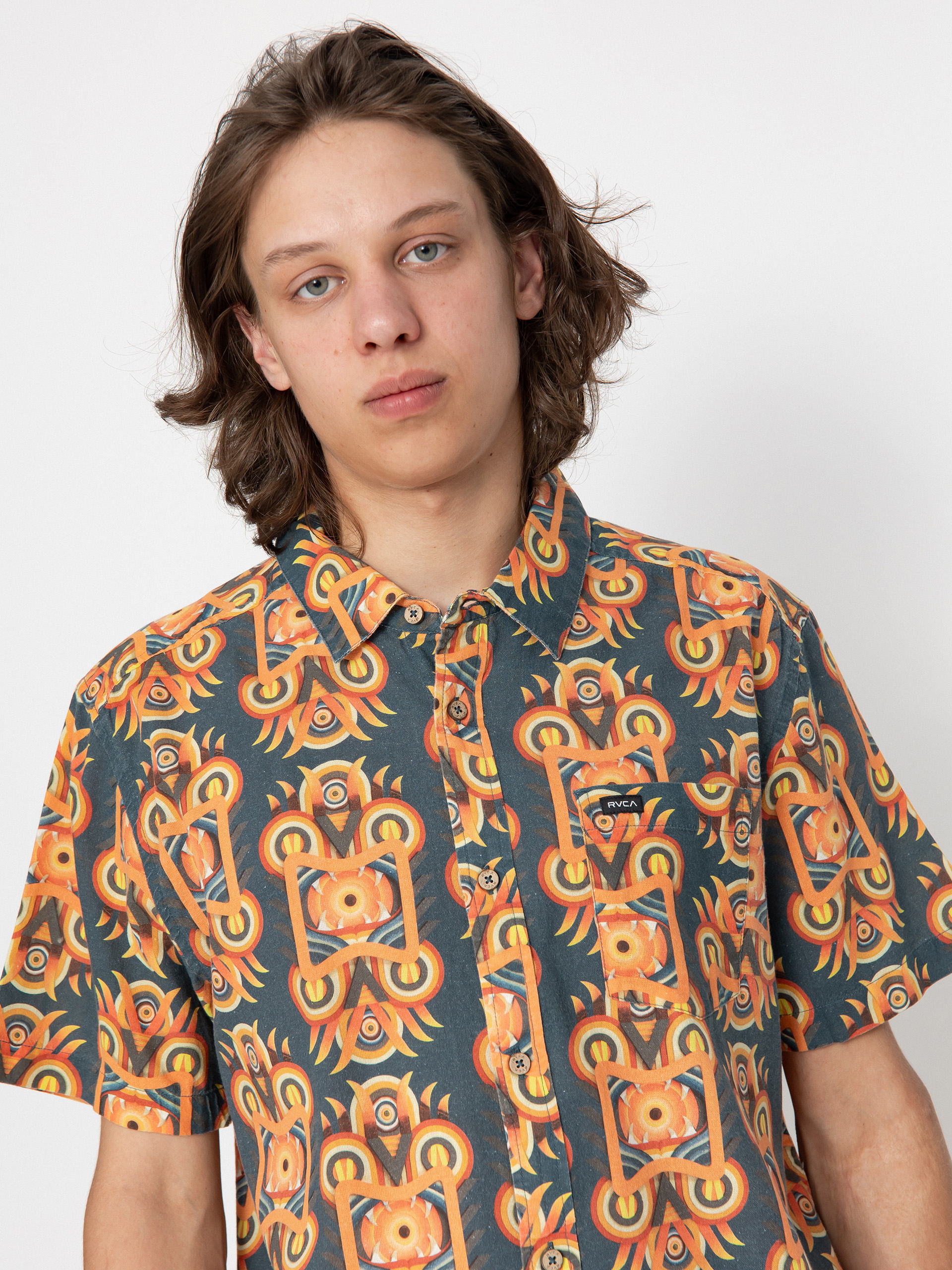 RVCA Redondo Shirt (duck blue)