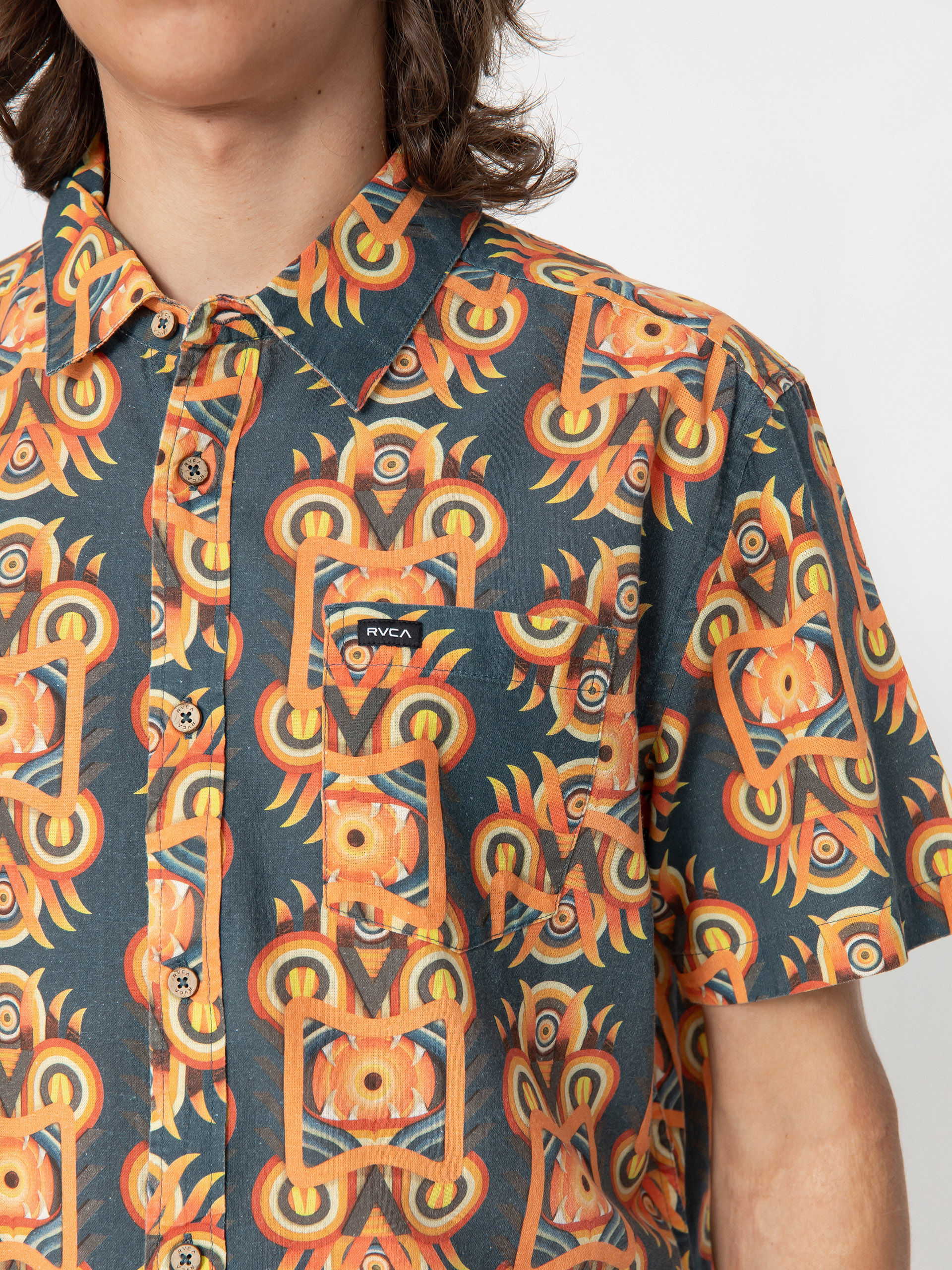 RVCA Redondo Shirt (duck blue)