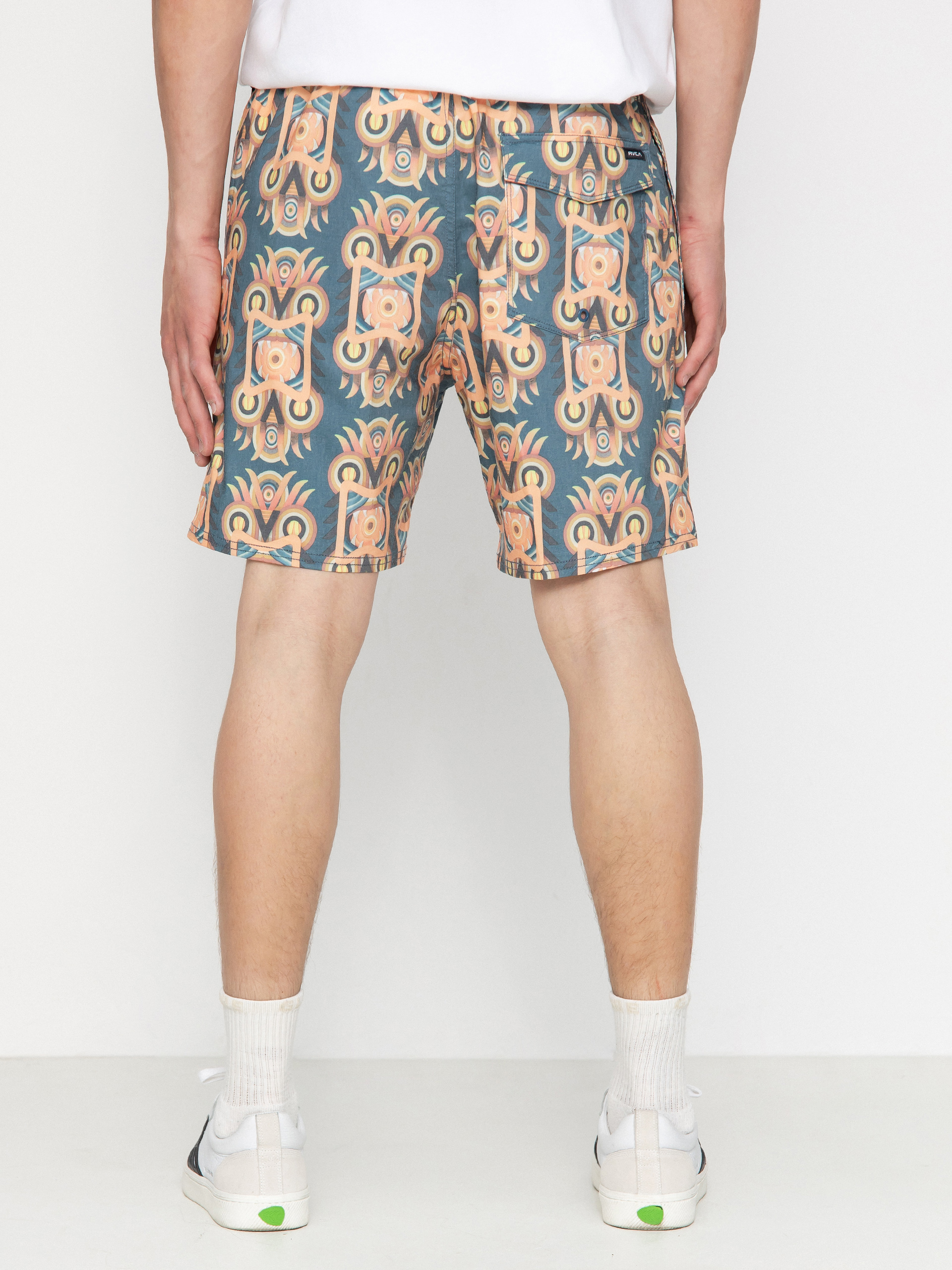 RVCA Redondo Elastic Boardshorts (cool blue)