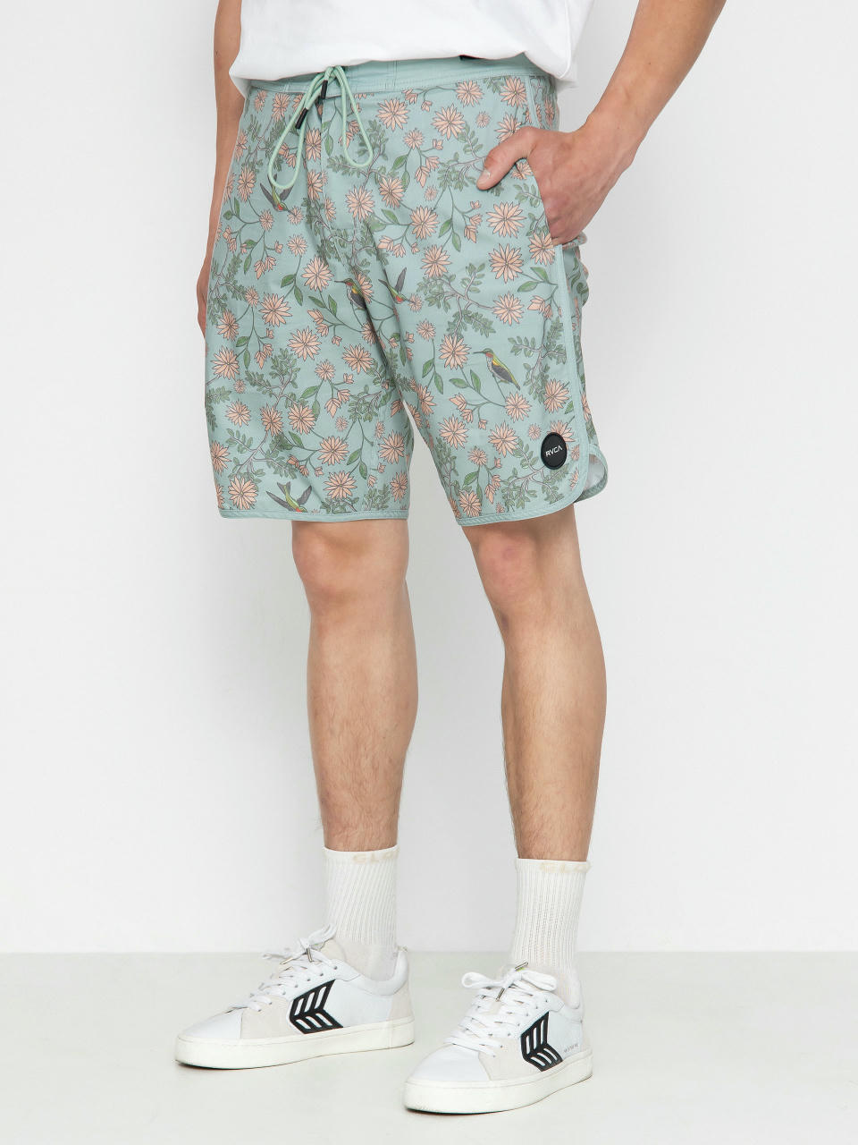 RVCA Arch Trunk Boardshorts (green haze)