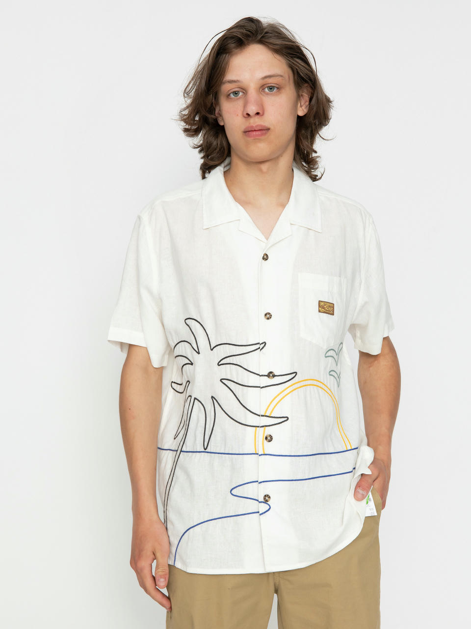 RVCA Crescent Bay Shirt (natural)