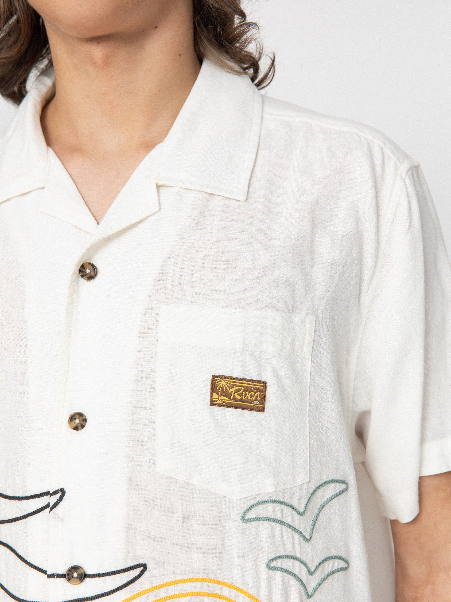 RVCA Crescent Bay Shirt (natural)