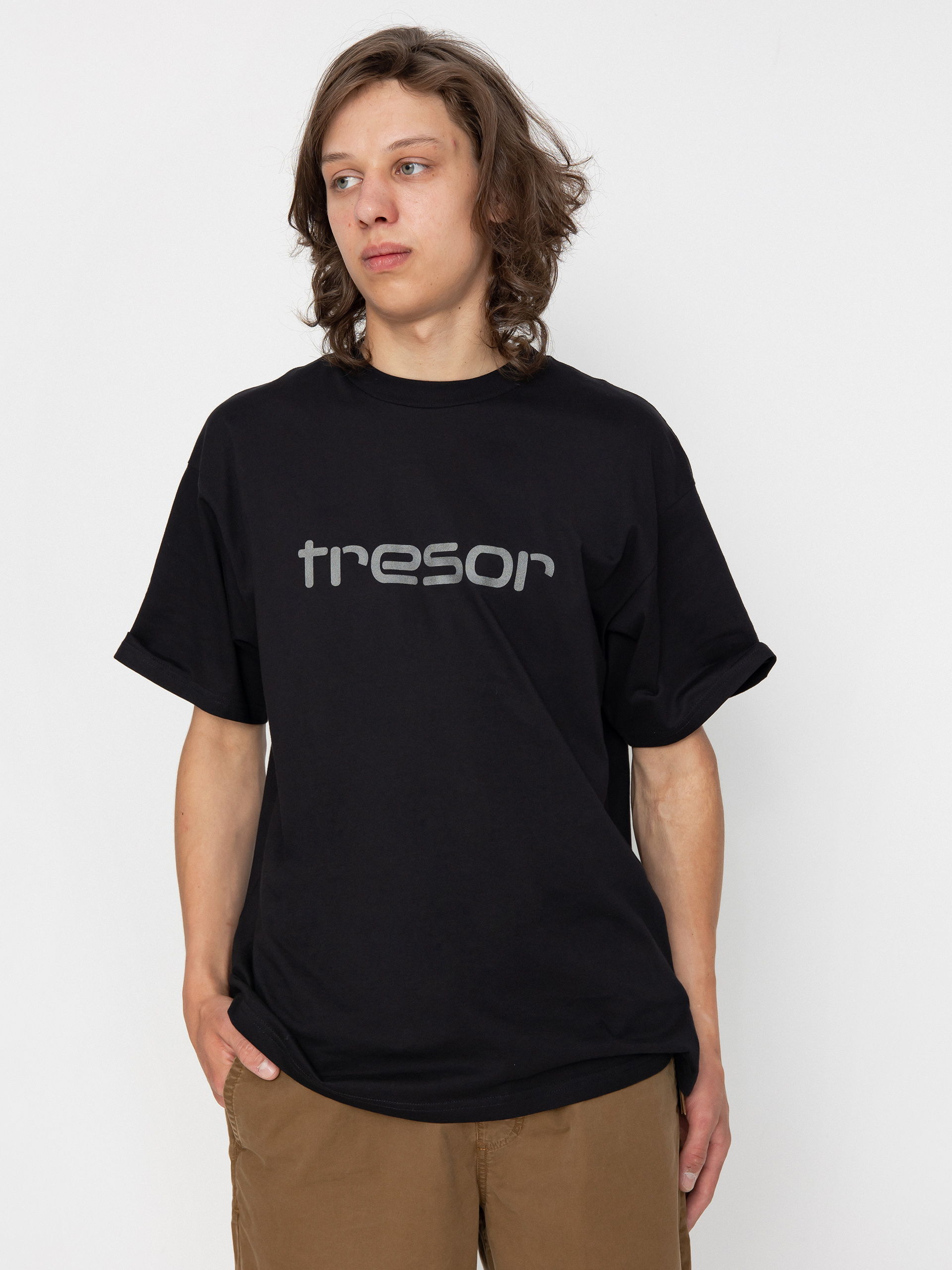 Carhartt WIP X TRESOR Techno Alliance T-Shirt (black/dark grey reflective)