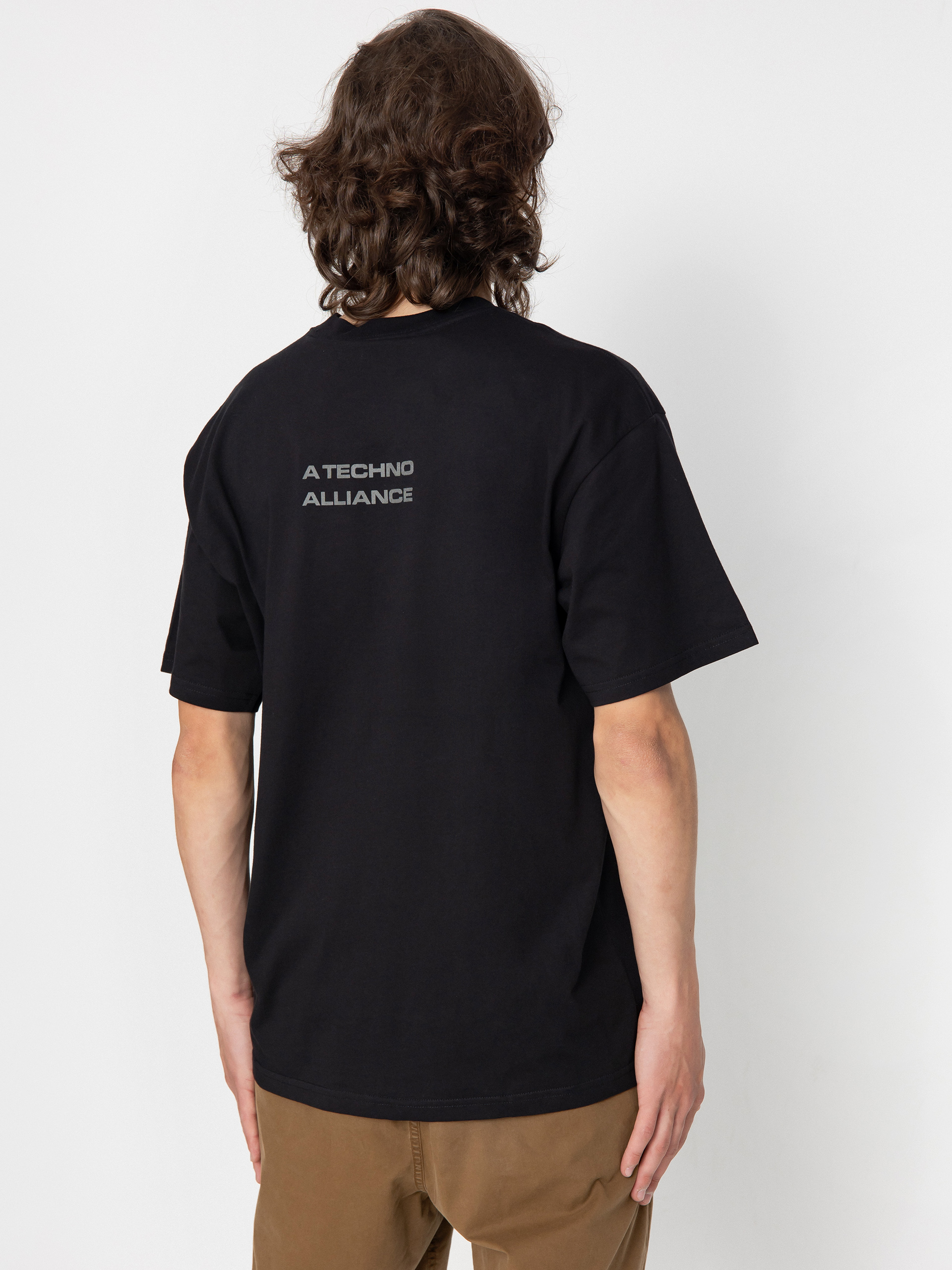 Carhartt WIP X TRESOR Techno Alliance T-Shirt (black/dark grey reflective)