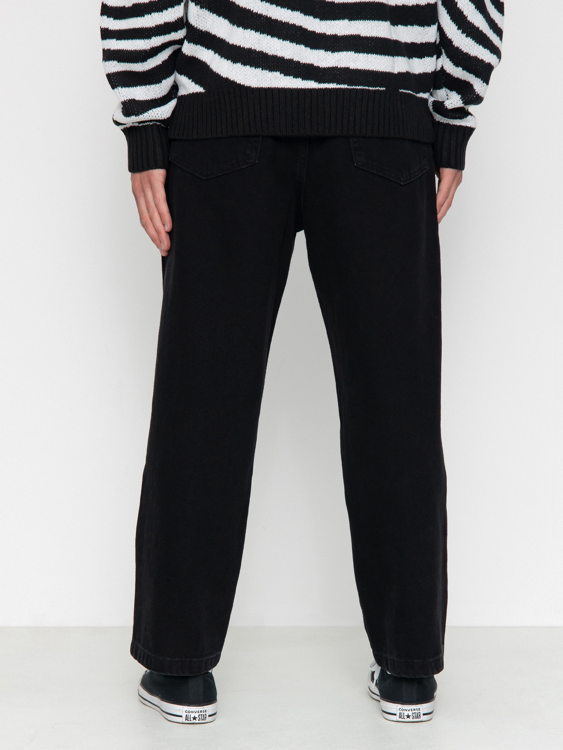 Polar Skate 93! Denim Hose (pitch black)