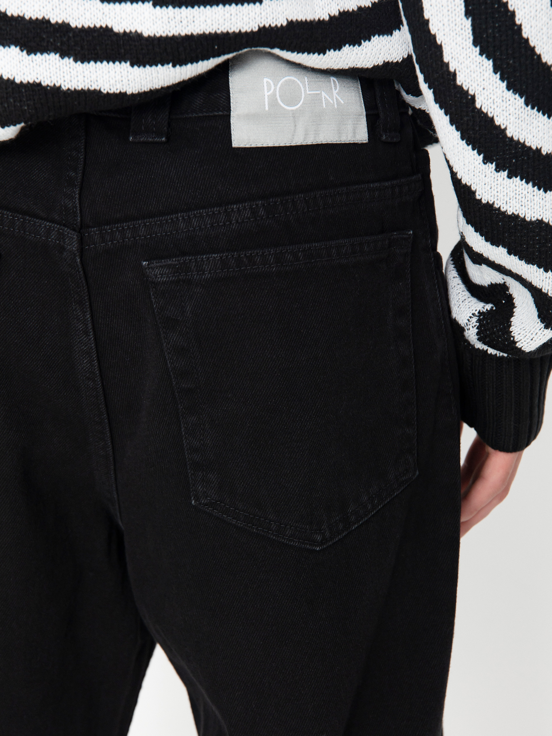 Polar Skate 93! Denim Hose (pitch black)