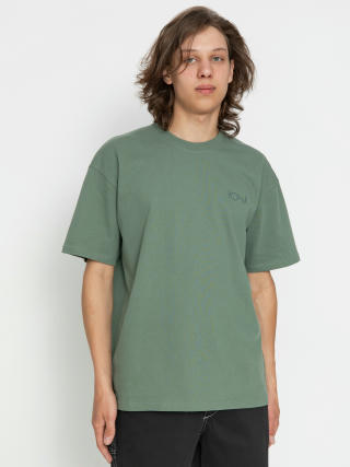 Polar Skate Stroke Logo T-Shirt (jade green / dark green)