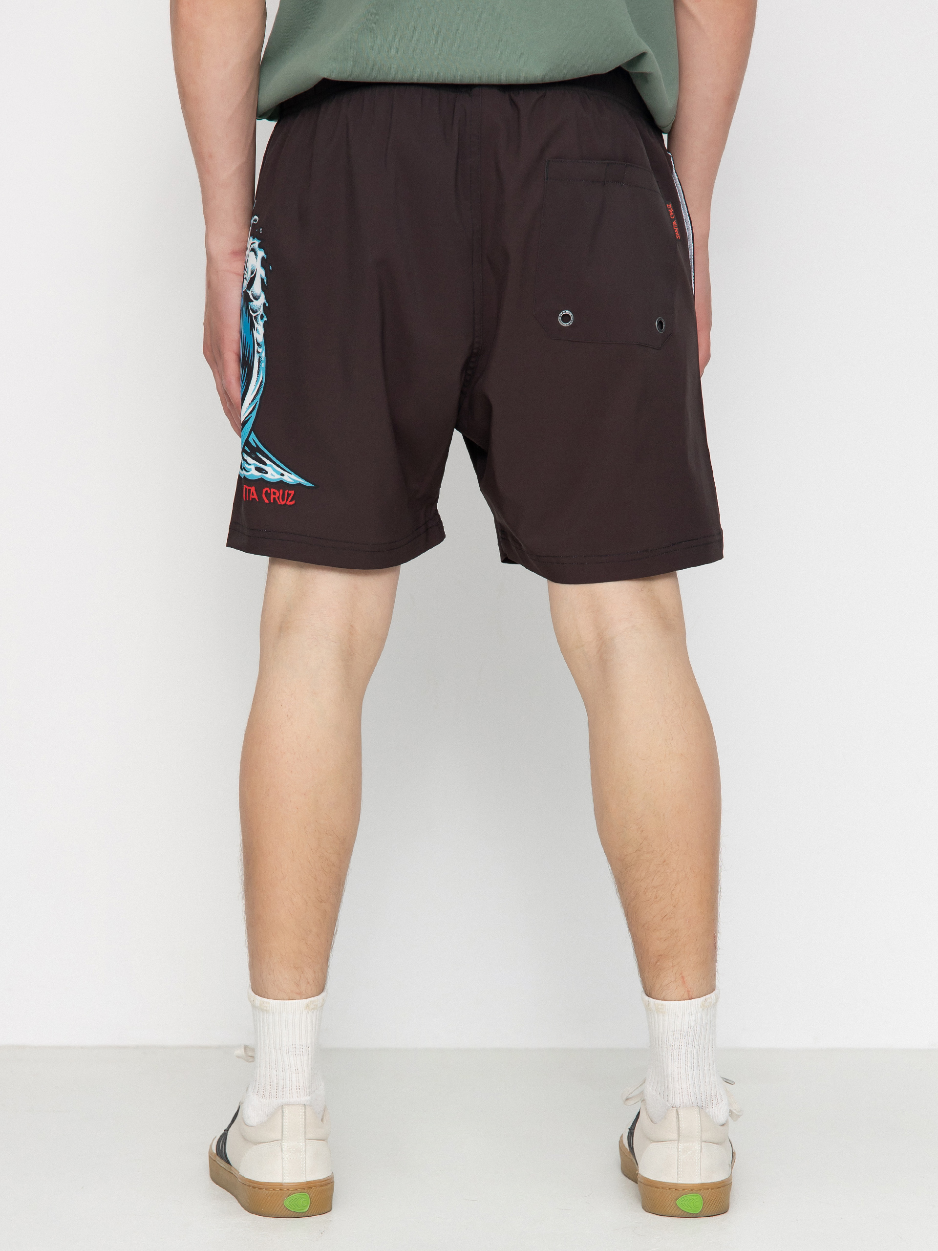 Santa Cruz Screaming Wave Shorts (black)
