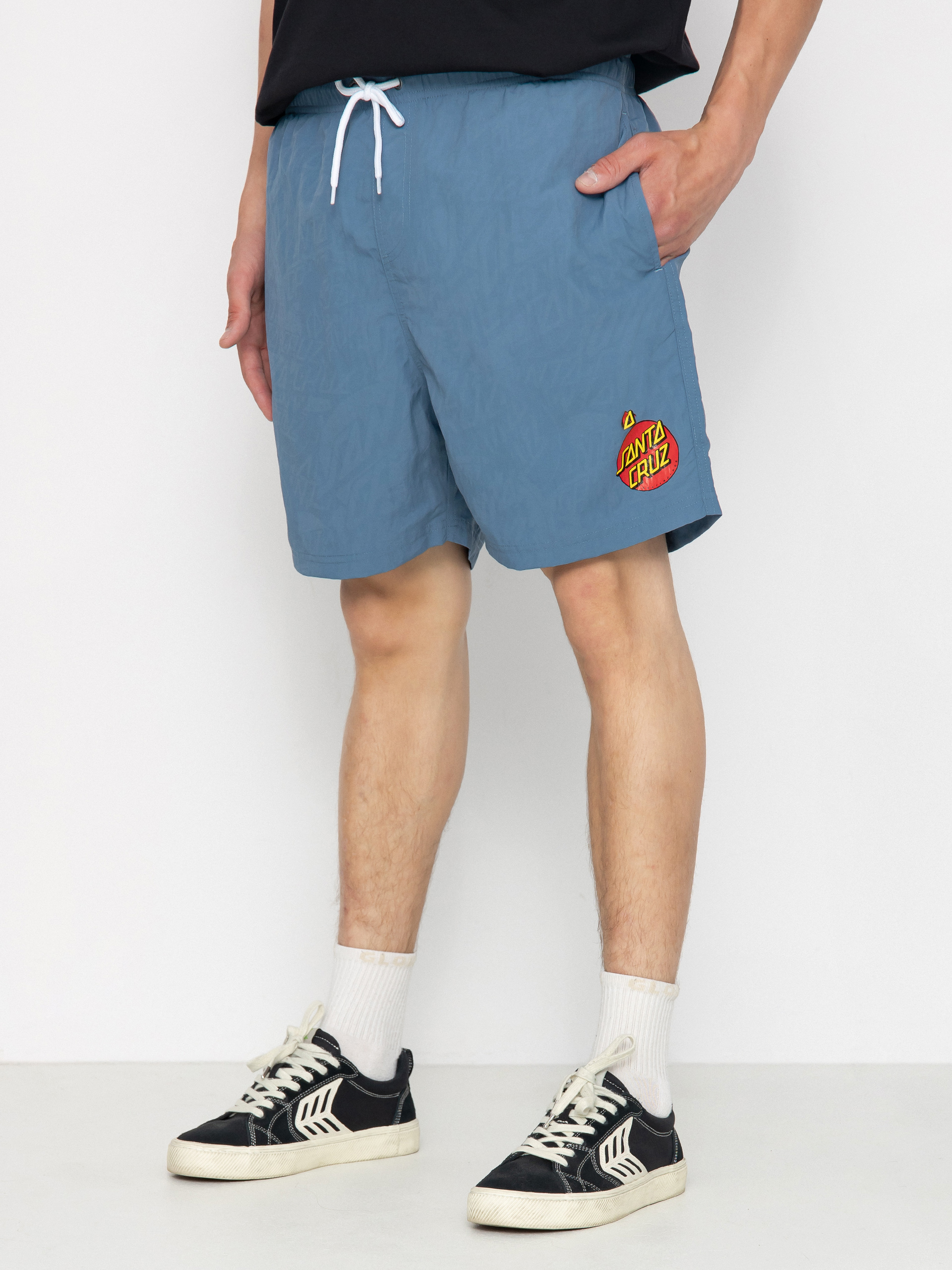 Santa Cruz Classic Dot Shorts (dusty blue)